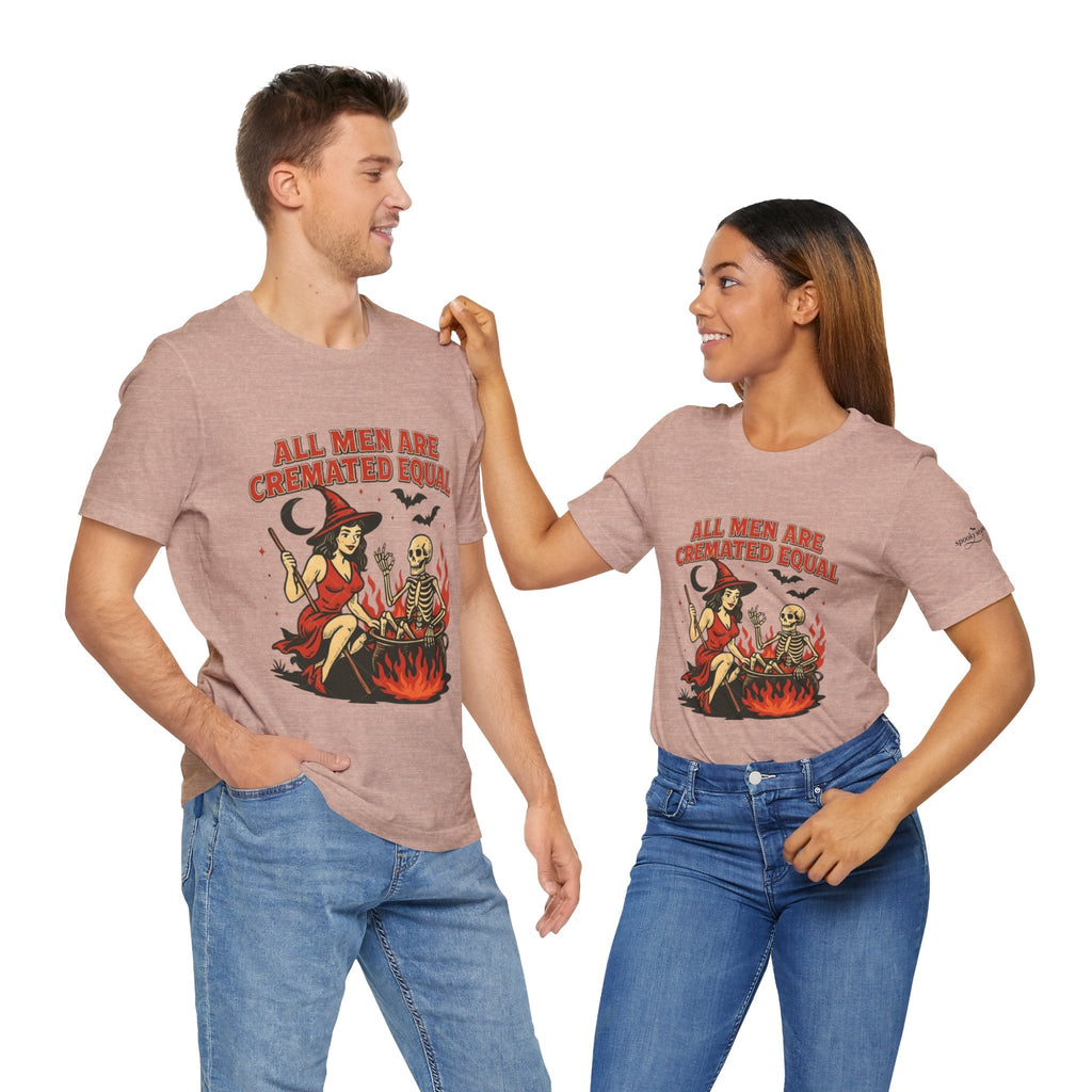 Witchy Humor Tee - Halloween Fun, Unisex T-Shirt, Casual Style, Gift for Spooky Season, Graphic Tee - Metamorphosis Creations