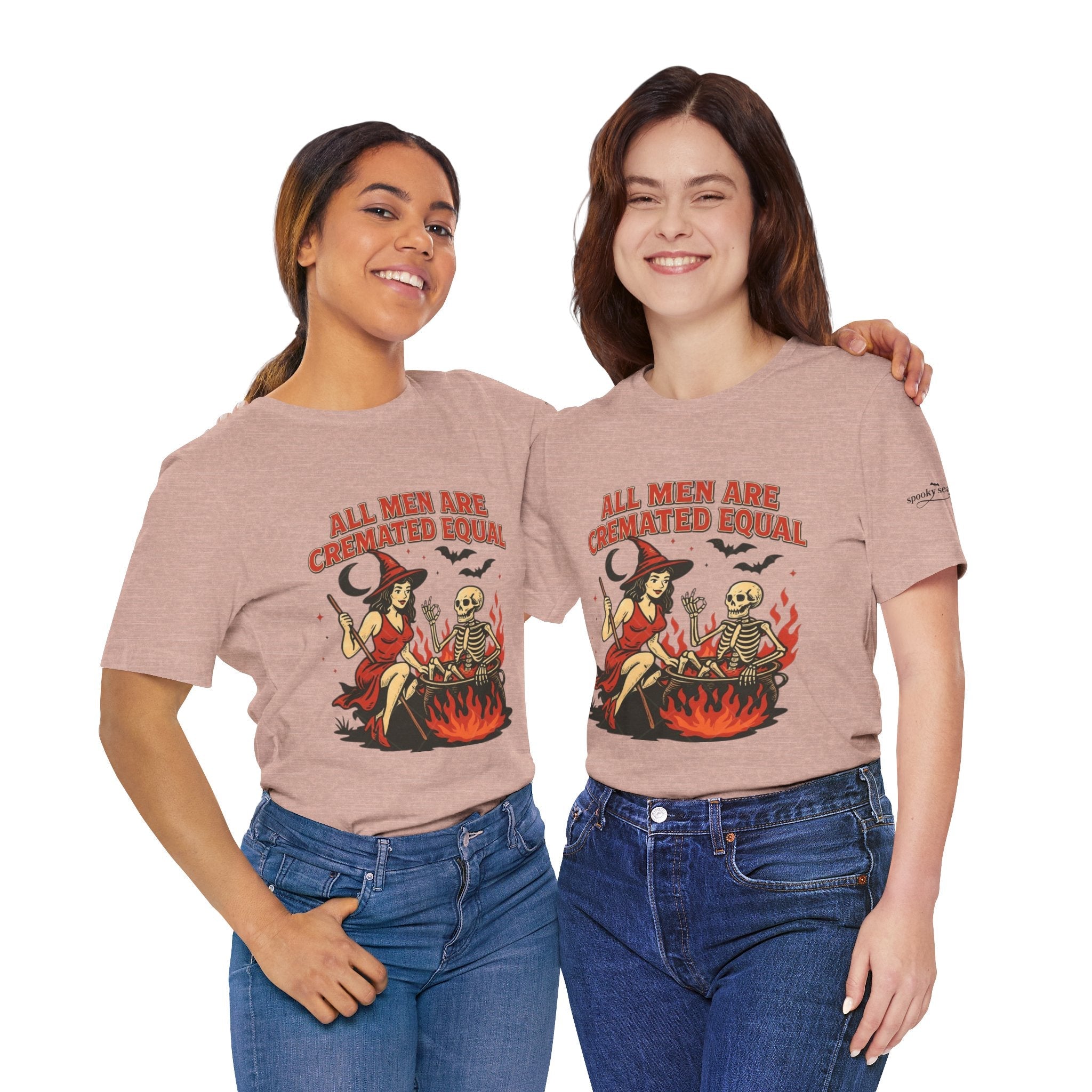 Witchy Humor Tee - Halloween Fun, Unisex T-Shirt, Casual Style, Gift for Spooky Season, Graphic Tee - Metamorphosis Creations