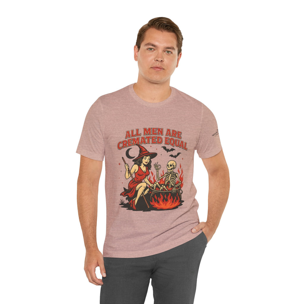 Witchy Humor Tee - Halloween Fun, Unisex T-Shirt, Casual Style, Gift for Spooky Season, Graphic Tee - Metamorphosis Creations