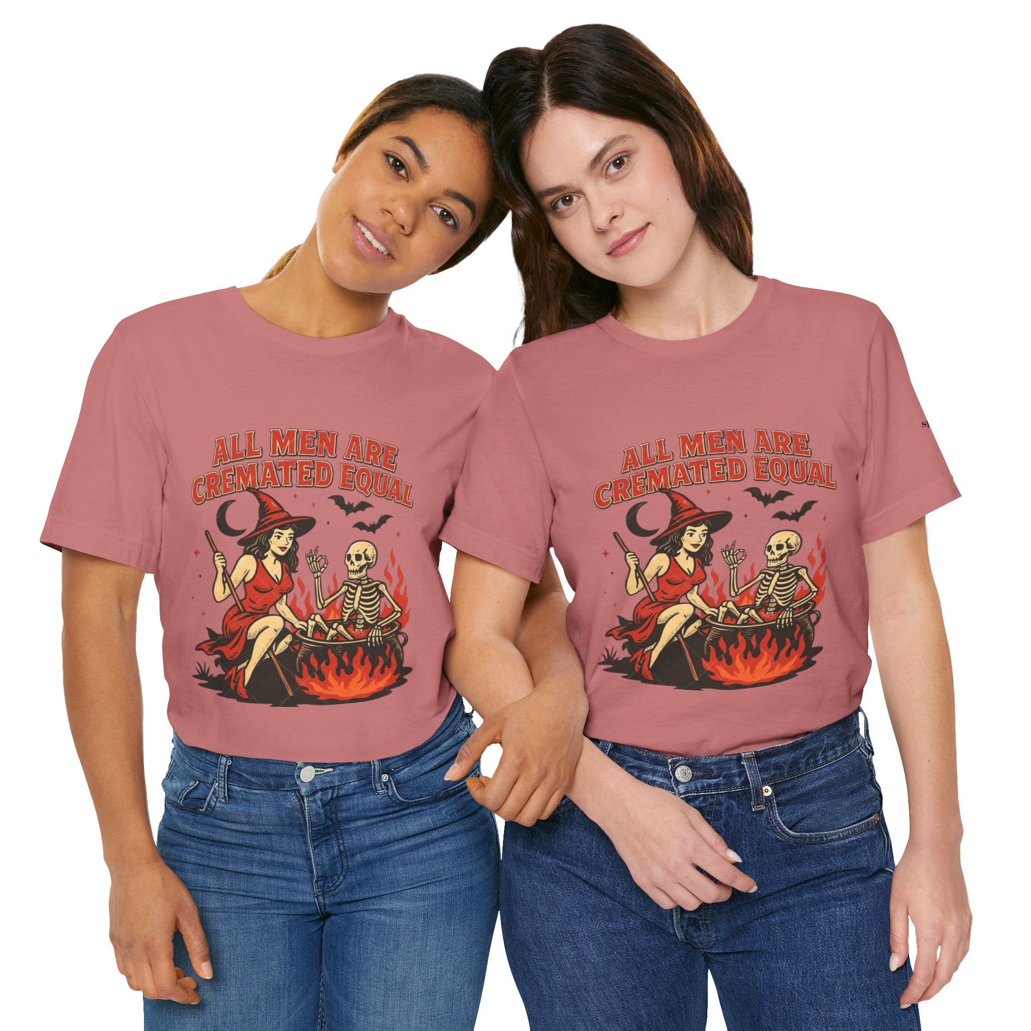Witchy Humor Tee - Halloween Fun, Unisex T-Shirt, Casual Style, Gift for Spooky Season, Graphic Tee - Metamorphosis Creations