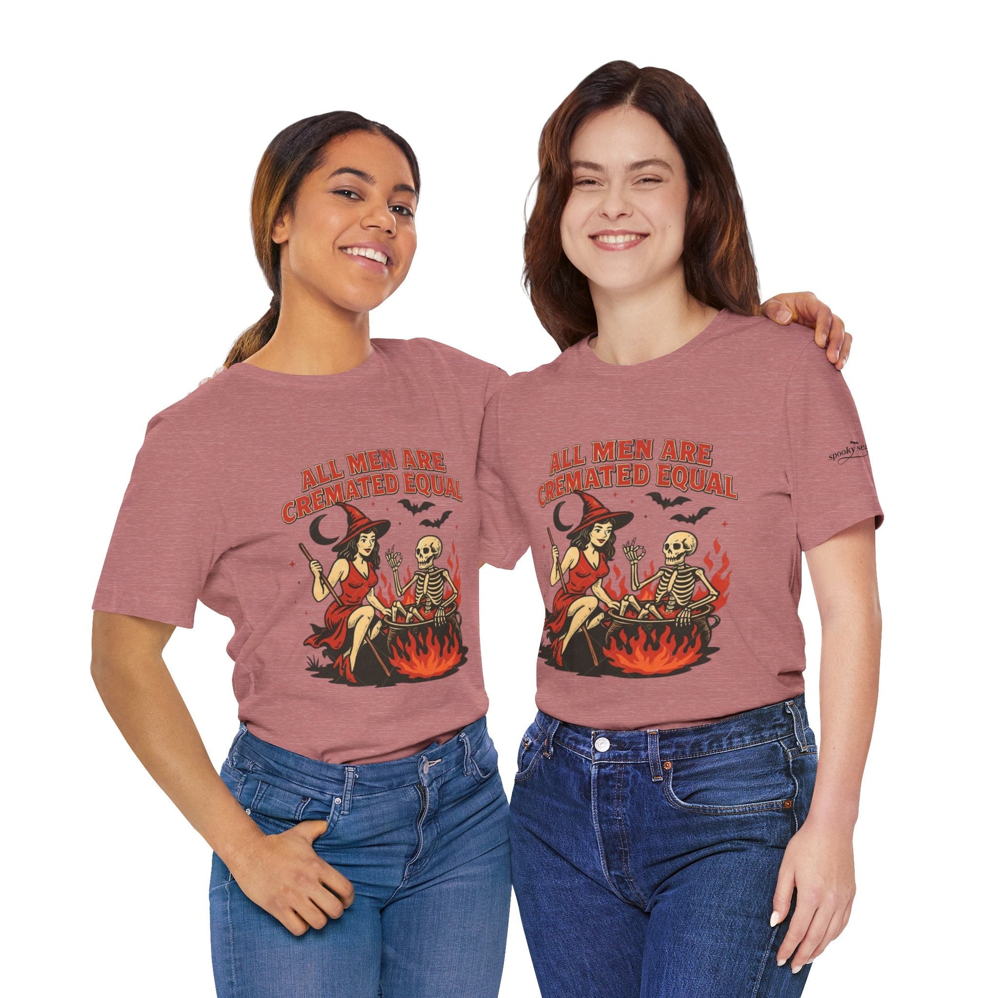 Witchy Humor Tee - Halloween Fun, Unisex T-Shirt, Casual Style, Gift for Spooky Season, Graphic Tee - Metamorphosis Creations