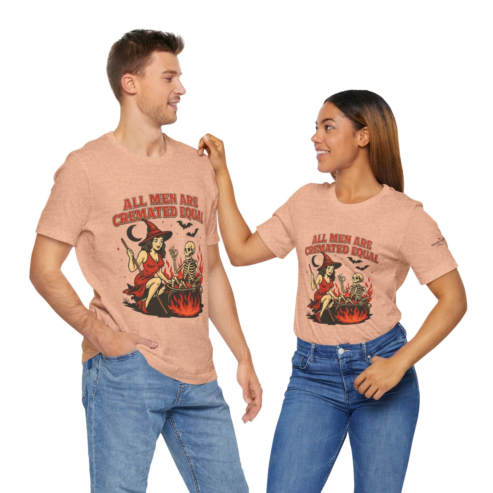 Witchy Humor Tee - Halloween Fun, Unisex T-Shirt, Casual Style, Gift for Spooky Season, Graphic Tee - Metamorphosis Creations