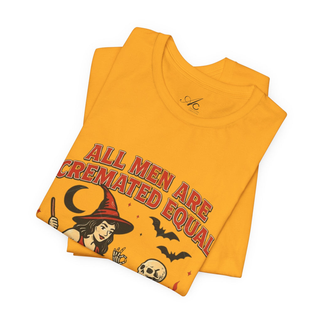 Witchy Humor Tee - Halloween Fun, Unisex T-Shirt, Casual Style, Gift for Spooky Season, Graphic Tee - Metamorphosis Creations