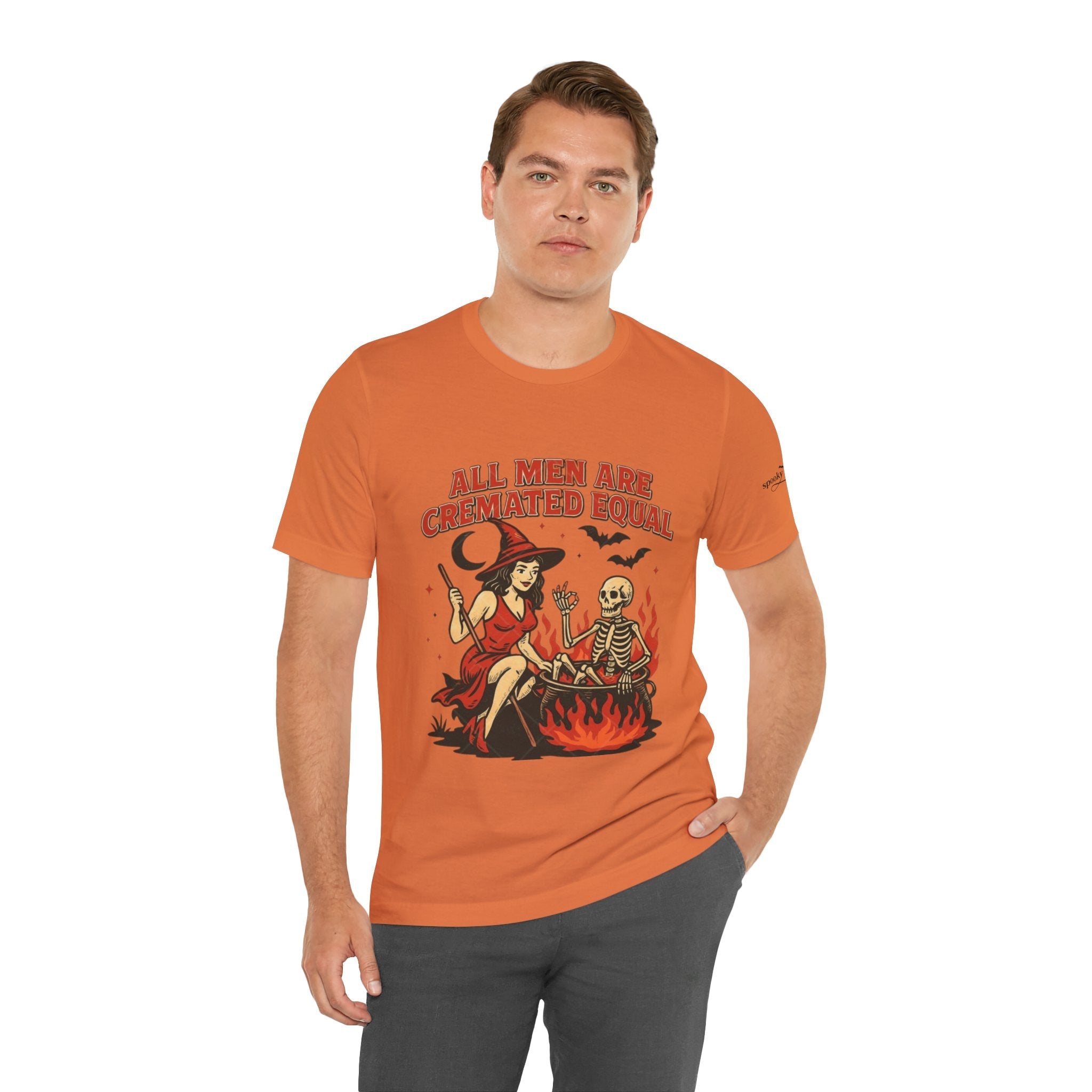 Witchy Humor Tee - Halloween Fun, Unisex T-Shirt, Casual Style, Gift for Spooky Season, Graphic Tee - Metamorphosis Creations