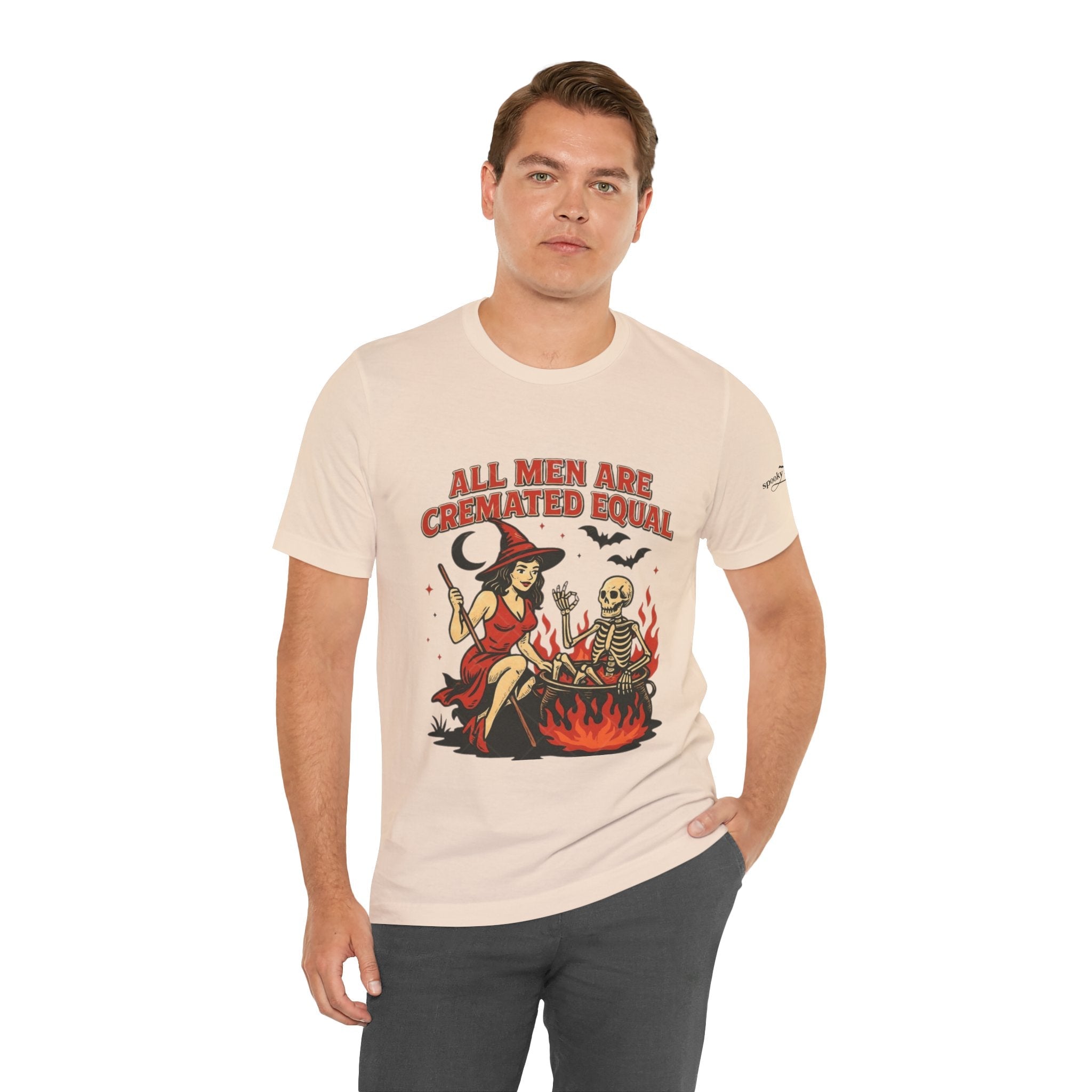 Witchy Humor Tee - Halloween Fun, Unisex T-Shirt, Casual Style, Gift for Spooky Season, Graphic Tee - Metamorphosis Creations