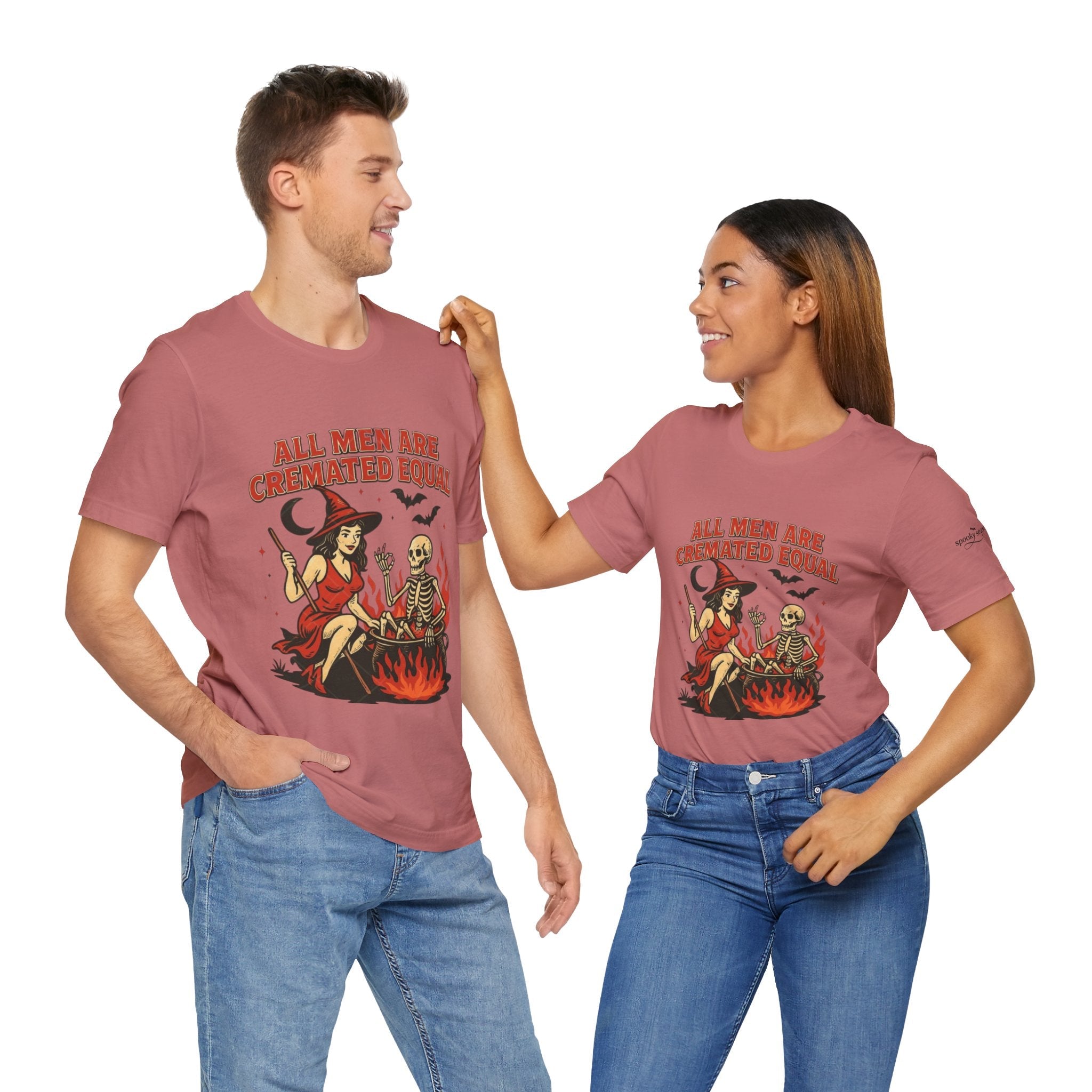 Witchy Humor Tee - Halloween Fun, Unisex T-Shirt, Casual Style, Gift for Spooky Season, Graphic Tee - Metamorphosis Creations