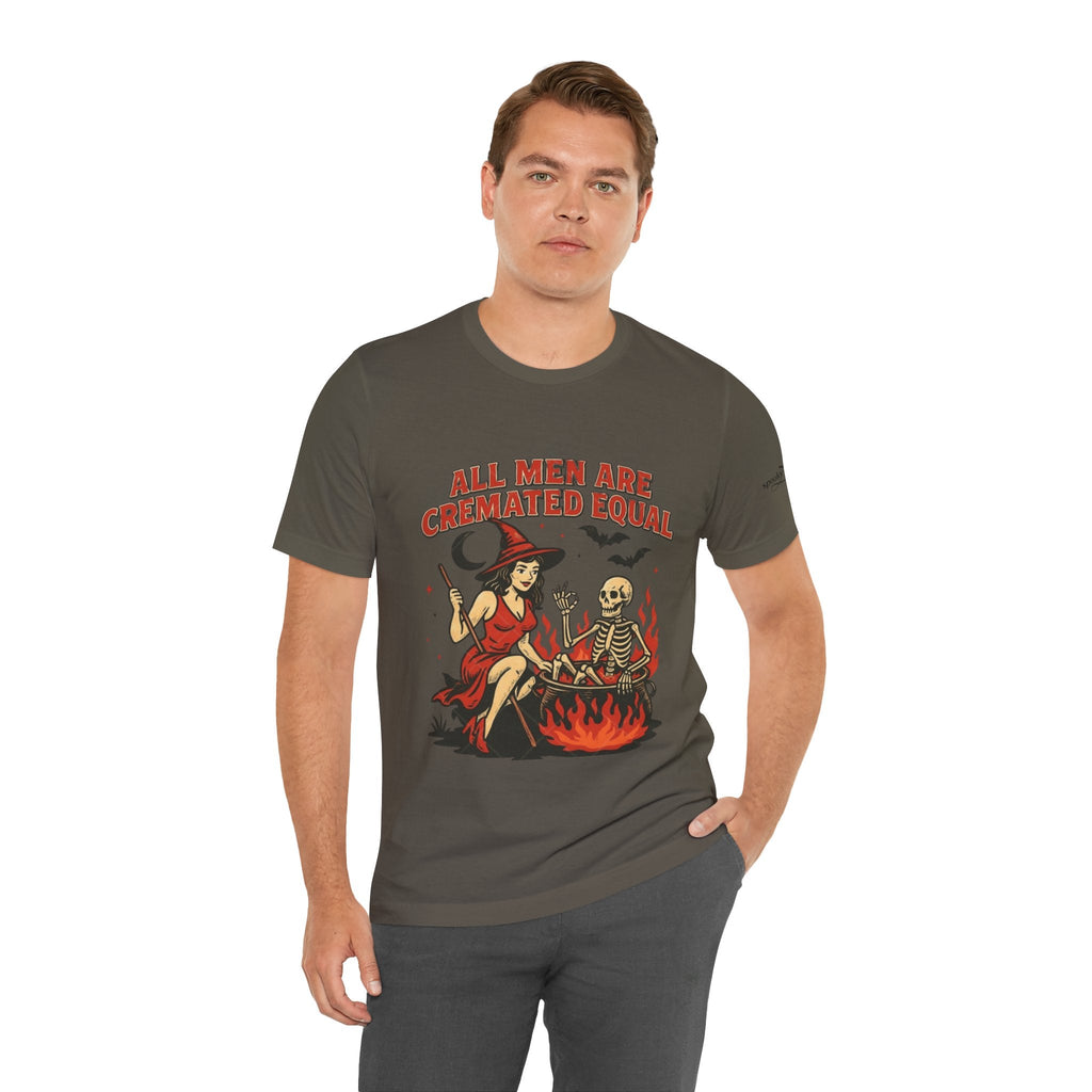 Witchy Humor Tee - Halloween Fun, Unisex T-Shirt, Casual Style, Gift for Spooky Season, Graphic Tee - Metamorphosis Creations