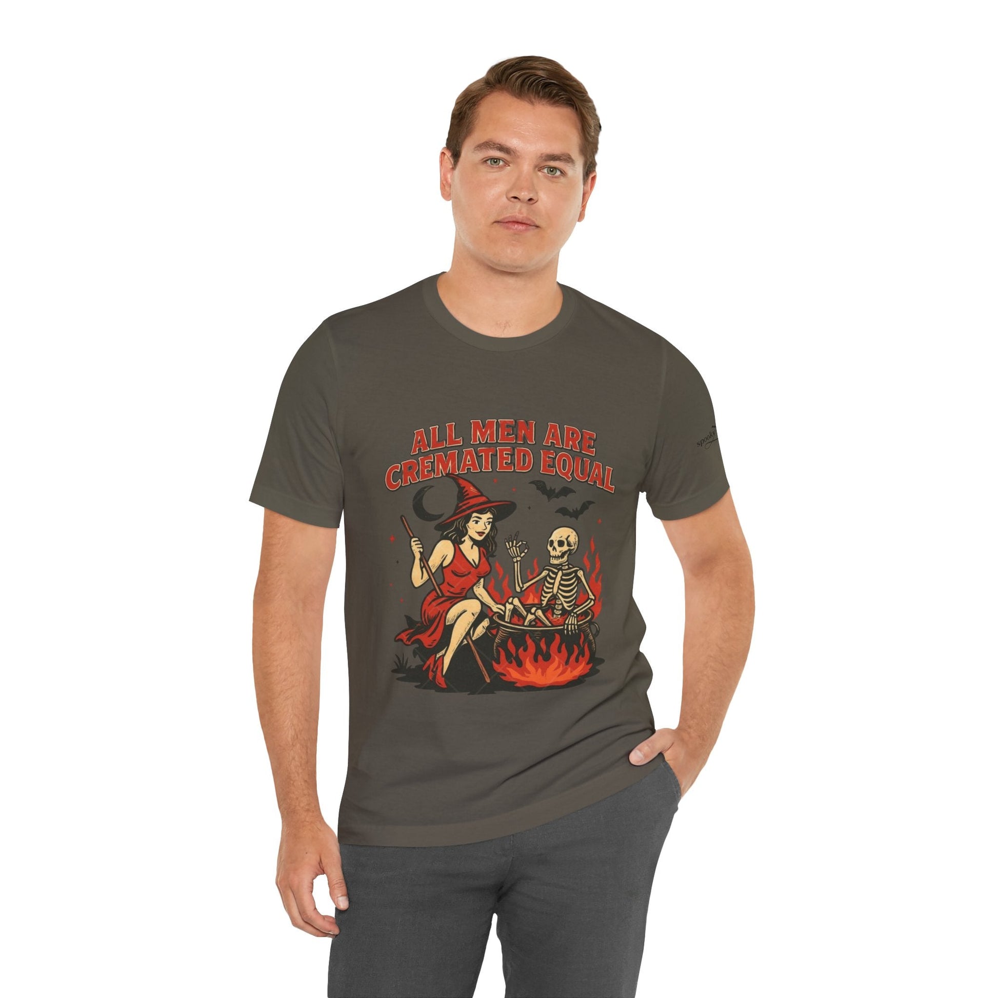 Witchy Humor Tee - Halloween Fun, Unisex T-Shirt, Casual Style, Gift for Spooky Season, Graphic Tee - Metamorphosis Creations