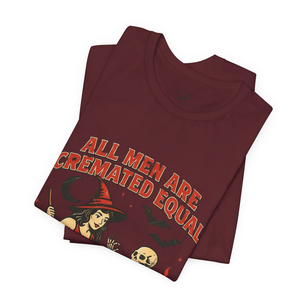 Witchy Humor Tee - Halloween Fun, Unisex T-Shirt, Casual Style, Gift for Spooky Season, Graphic Tee - Metamorphosis Creations