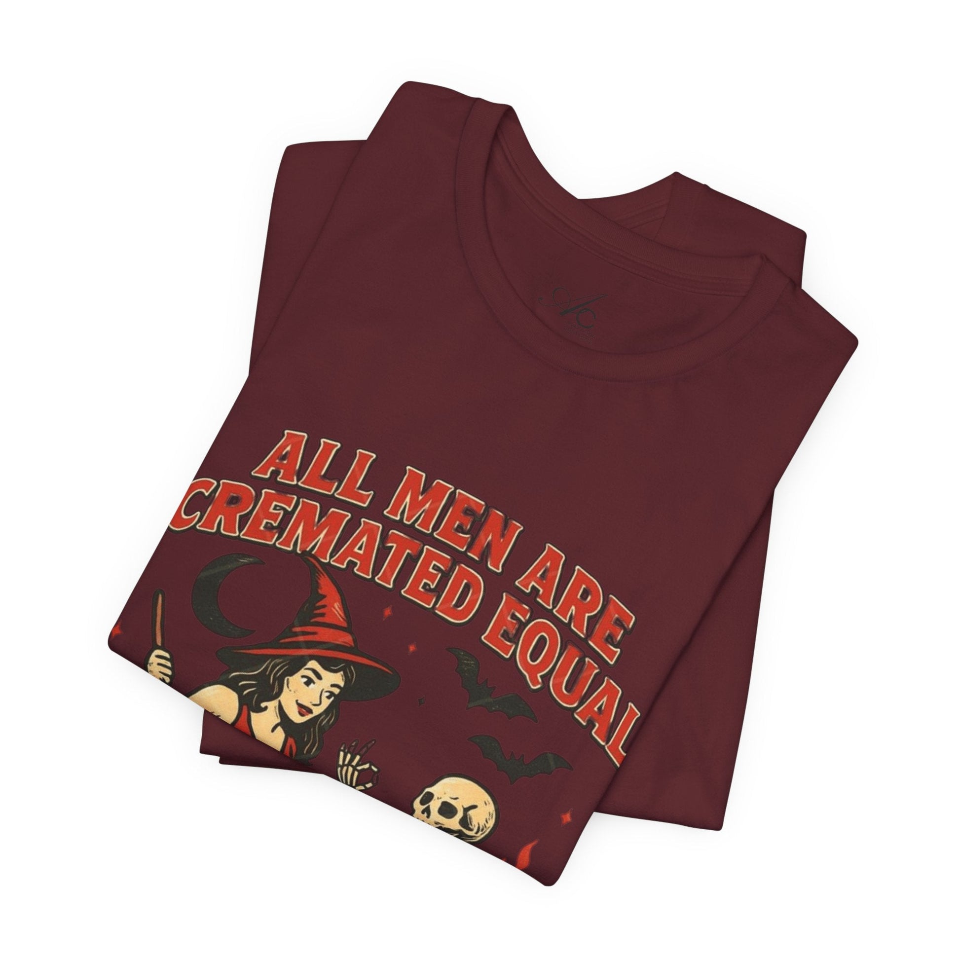 Witchy Humor Tee - Halloween Fun, Unisex T-Shirt, Casual Style, Gift for Spooky Season, Graphic Tee - Metamorphosis Creations