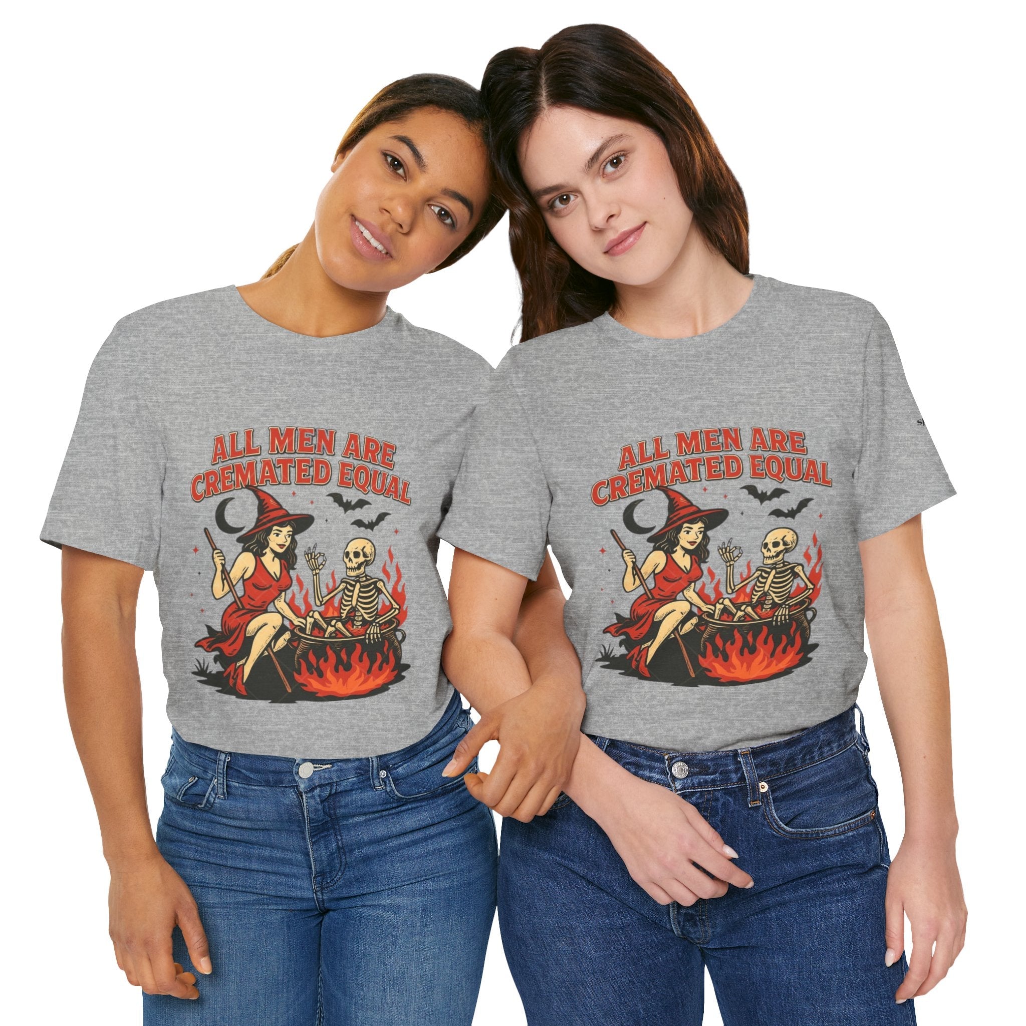 Witchy Humor Tee - Halloween Fun, Unisex T-Shirt, Casual Style, Gift for Spooky Season, Graphic Tee - Metamorphosis Creations