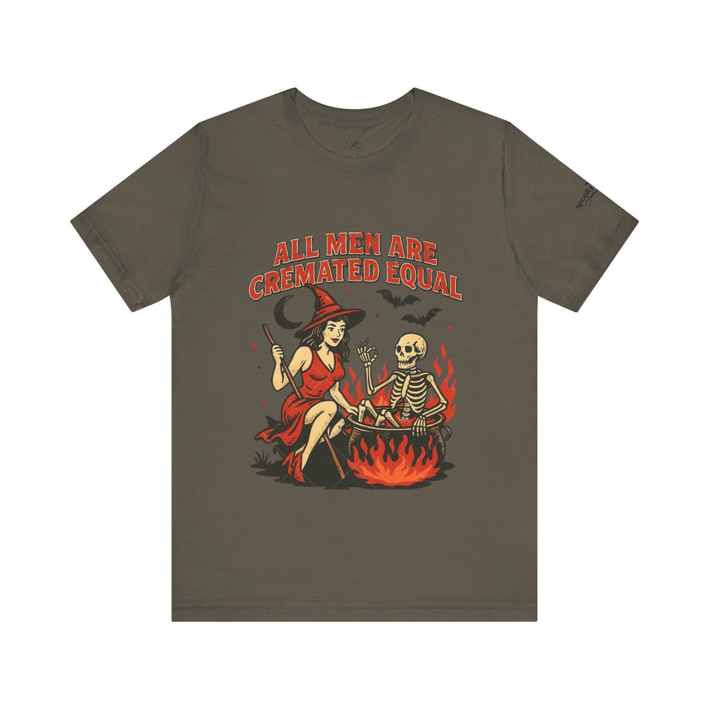 Witchy Humor Tee - Halloween Fun, Unisex T-Shirt, Casual Style, Gift for Spooky Season, Graphic Tee - Metamorphosis Creations