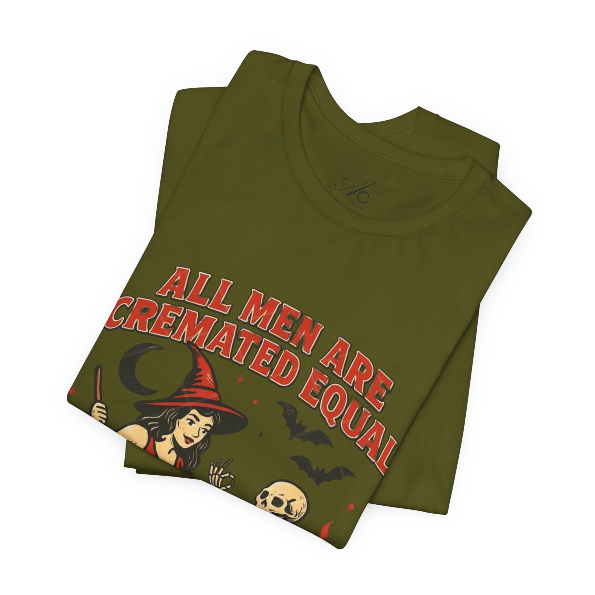 Witchy Humor Tee - Halloween Fun, Unisex T-Shirt, Casual Style, Gift for Spooky Season, Graphic Tee - Metamorphosis Creations