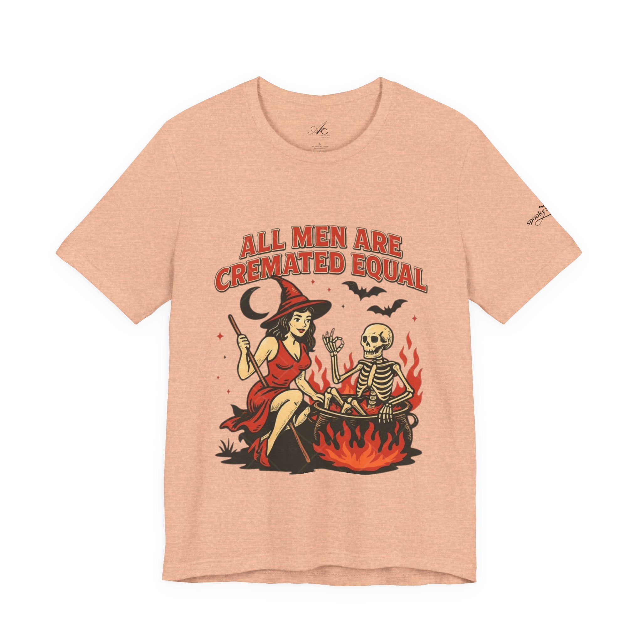 Witchy Humor Tee - Halloween Fun, Unisex T-Shirt, Casual Style, Gift for Spooky Season, Graphic Tee - Metamorphosis Creations