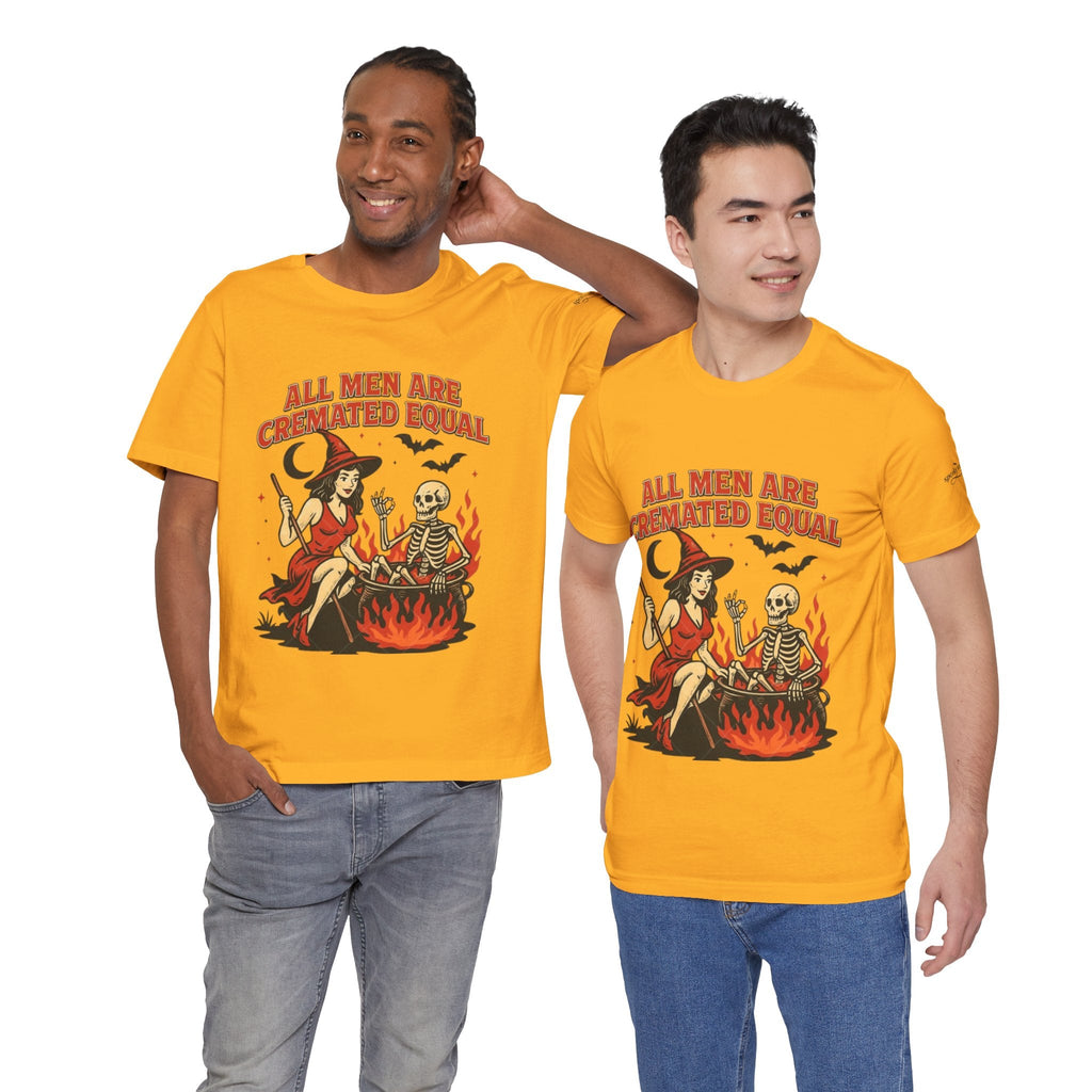 Witchy Humor Tee - Halloween Fun, Unisex T-Shirt, Casual Style, Gift for Spooky Season, Graphic Tee - Metamorphosis Creations