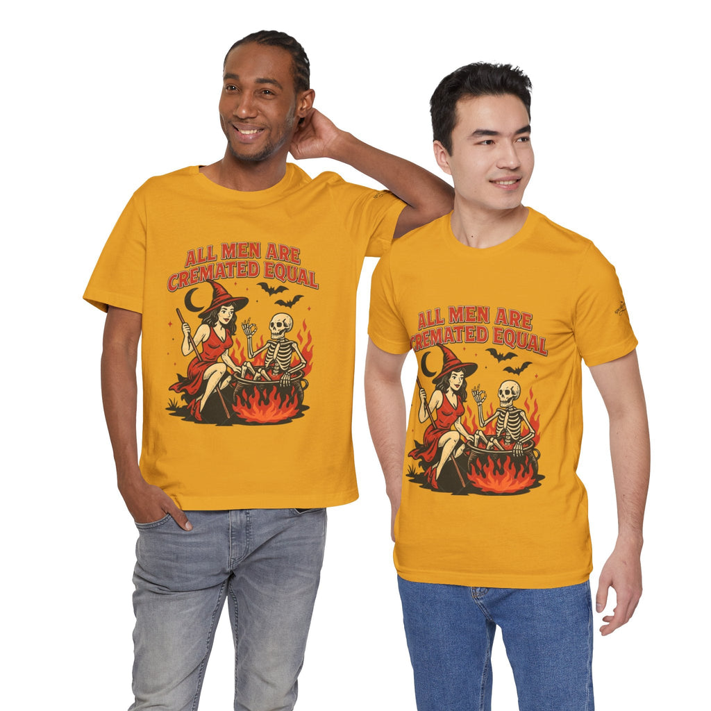 Witchy Humor Tee - Halloween Fun, Unisex T-Shirt, Casual Style, Gift for Spooky Season, Graphic Tee - Metamorphosis Creations