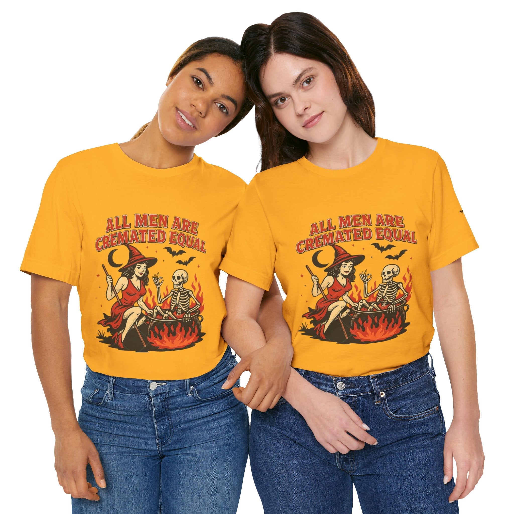 Witchy Humor Tee - Halloween Fun, Unisex T-Shirt, Casual Style, Gift for Spooky Season, Graphic Tee - Metamorphosis Creations