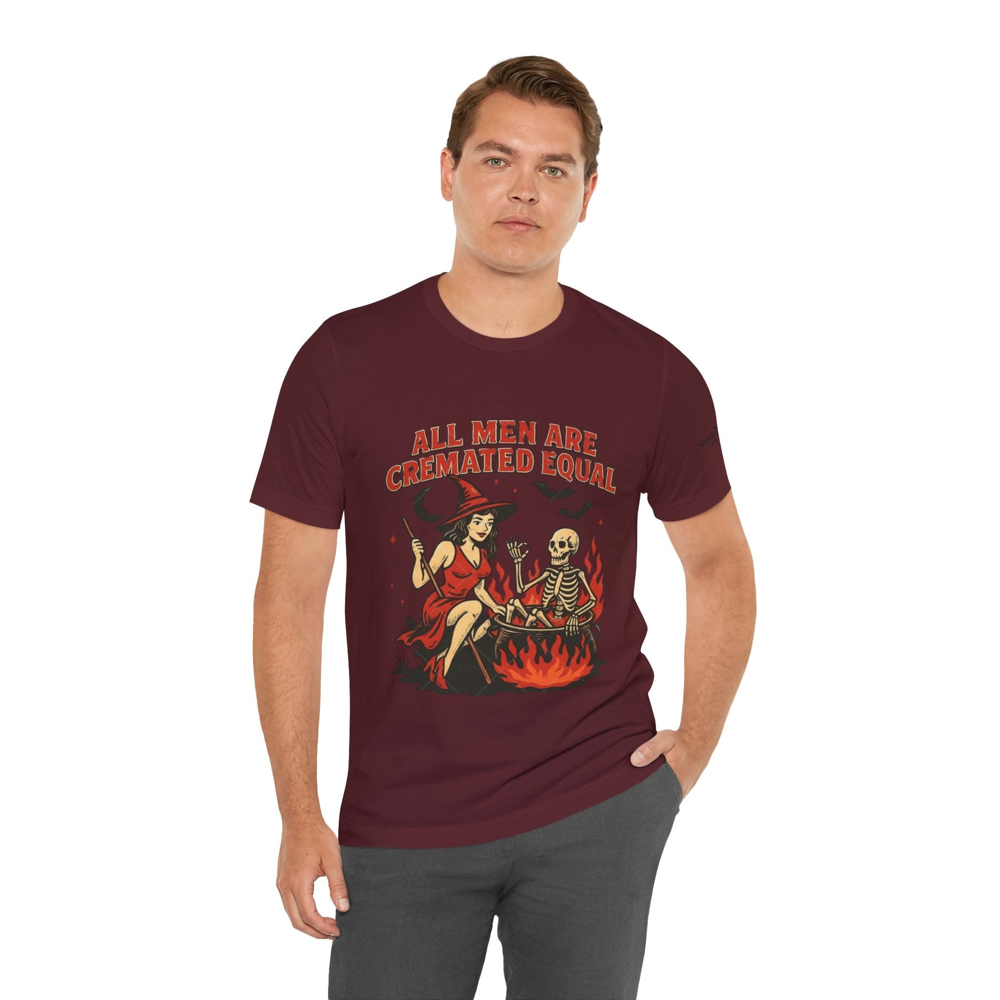 Witchy Humor Tee - Halloween Fun, Unisex T-Shirt, Casual Style, Gift for Spooky Season, Graphic Tee - Metamorphosis Creations