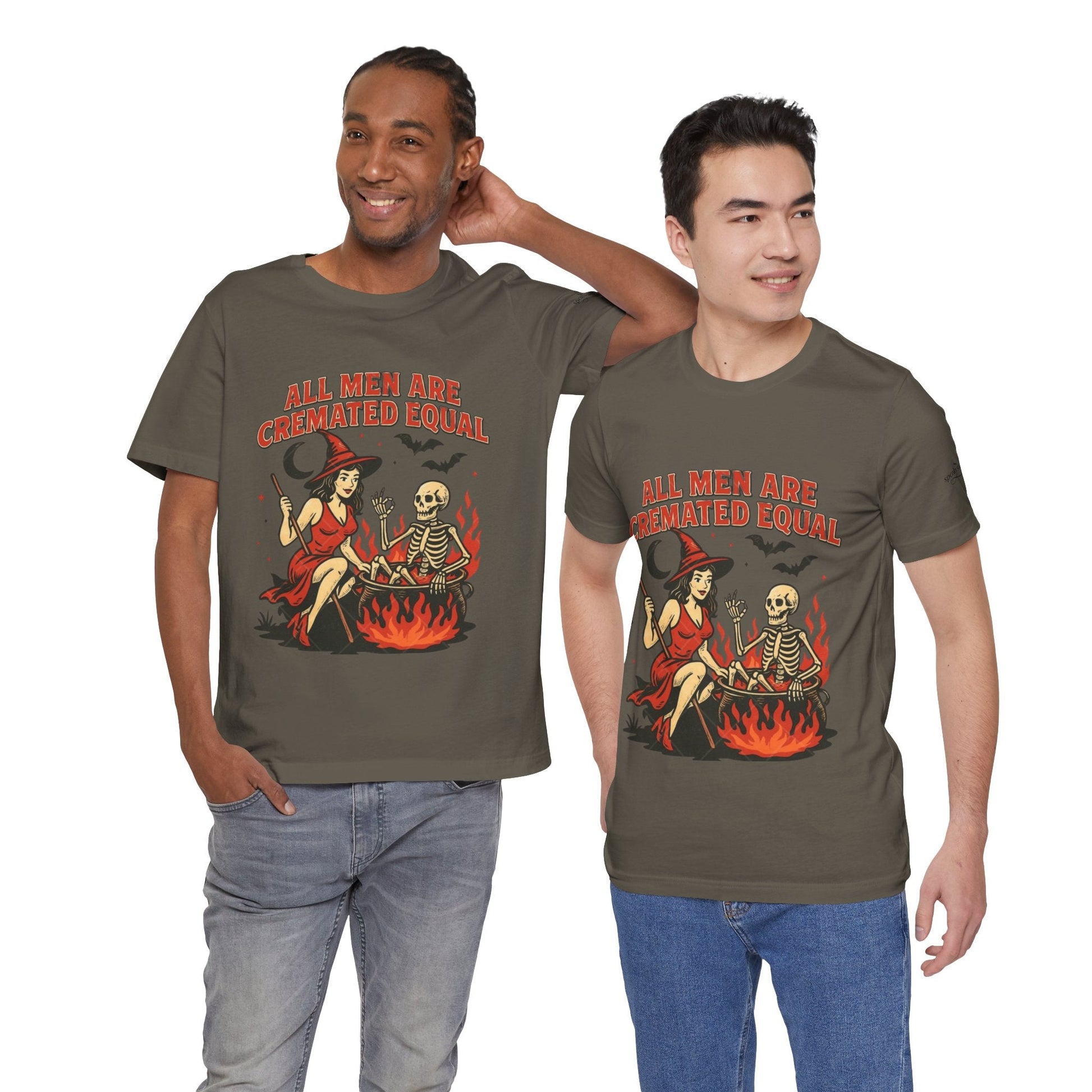 Witchy Humor Tee - Halloween Fun, Unisex T-Shirt, Casual Style, Gift for Spooky Season, Graphic Tee - Metamorphosis Creations
