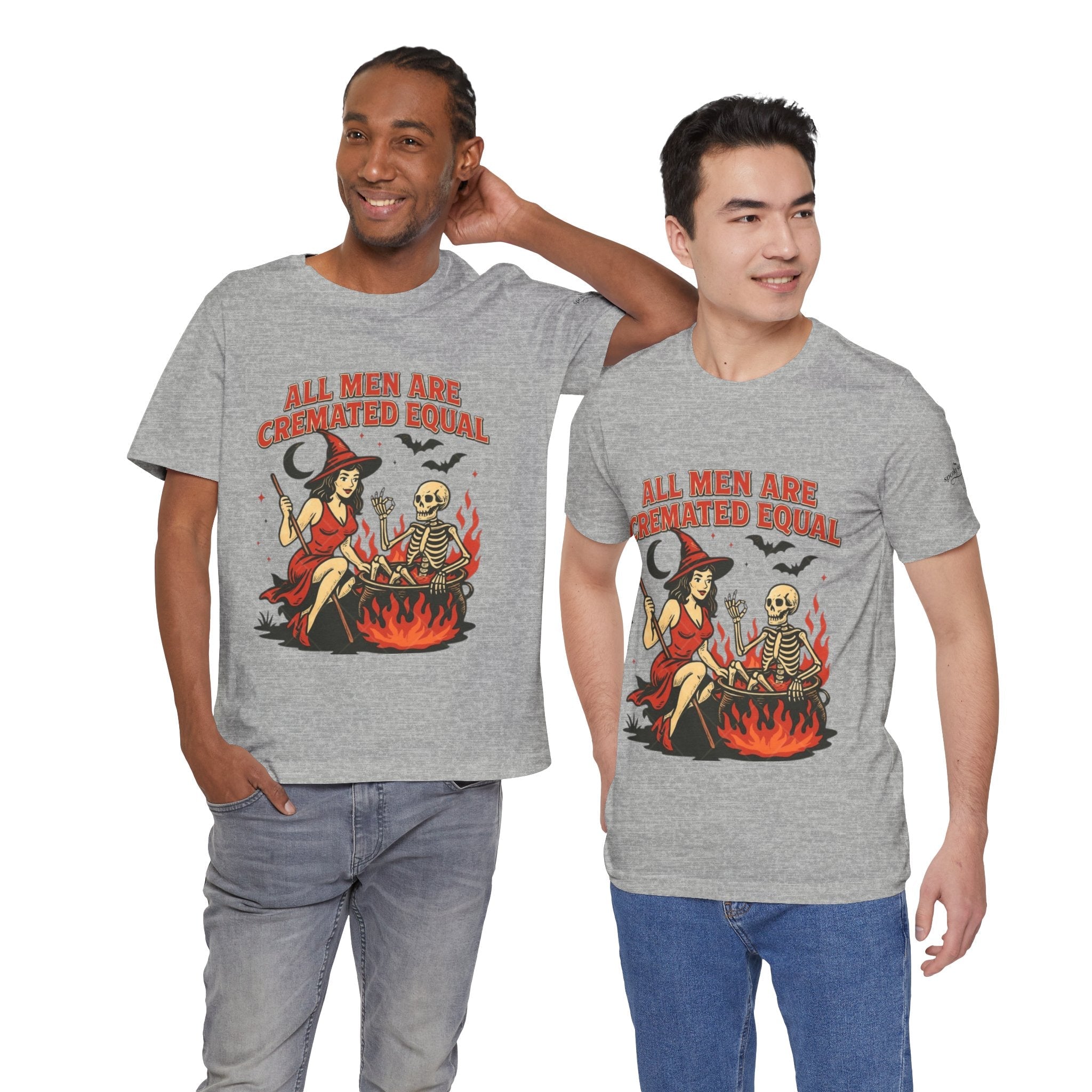 Witchy Humor Tee - Halloween Fun, Unisex T-Shirt, Casual Style, Gift for Spooky Season, Graphic Tee - Metamorphosis Creations
