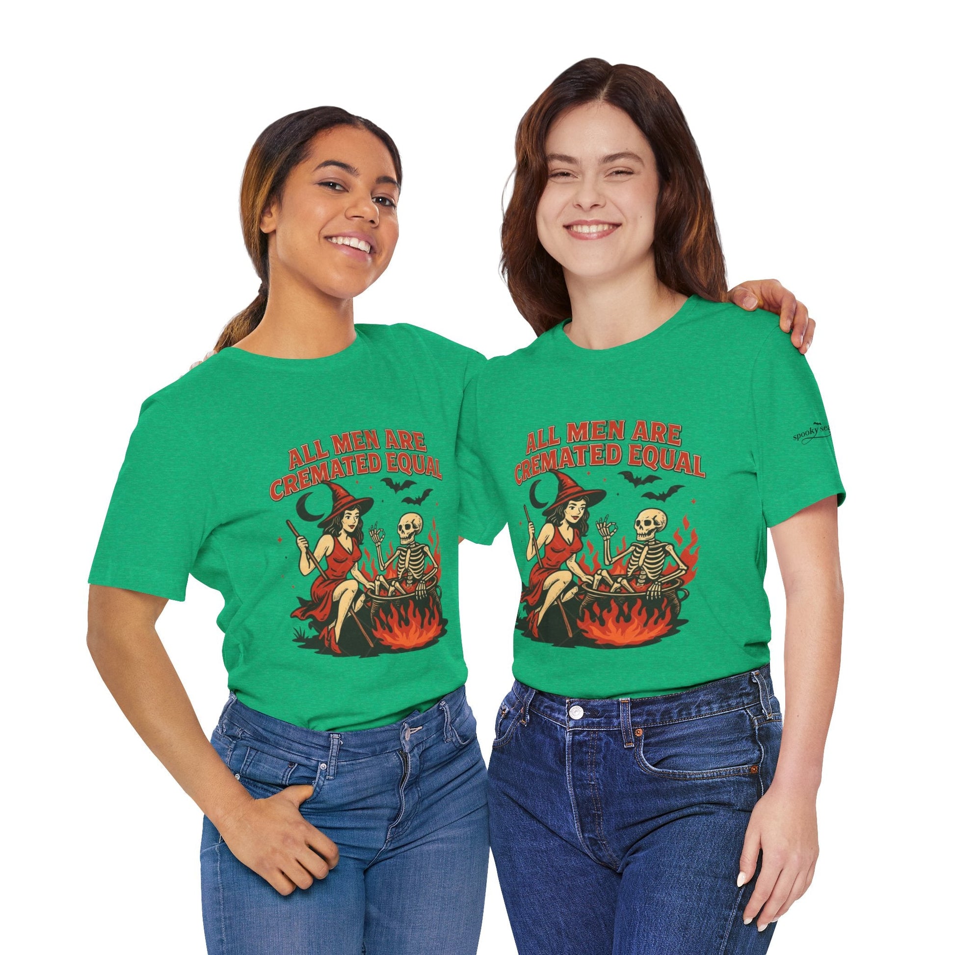 Witchy Humor Tee - Halloween Fun, Unisex T-Shirt, Casual Style, Gift for Spooky Season, Graphic Tee - Metamorphosis Creations