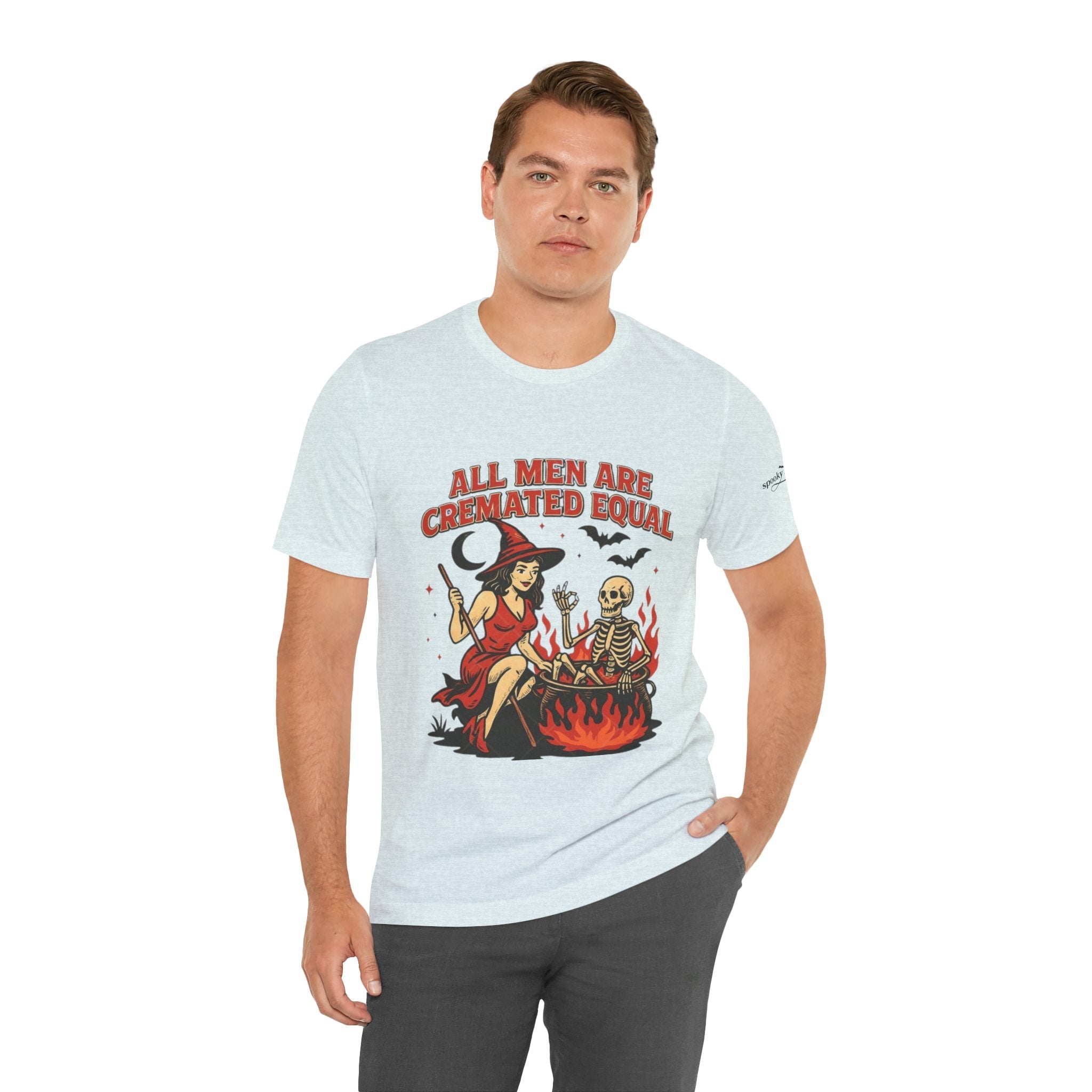 Witchy Humor Tee - Halloween Fun, Unisex T-Shirt, Casual Style, Gift for Spooky Season, Graphic Tee - Metamorphosis Creations