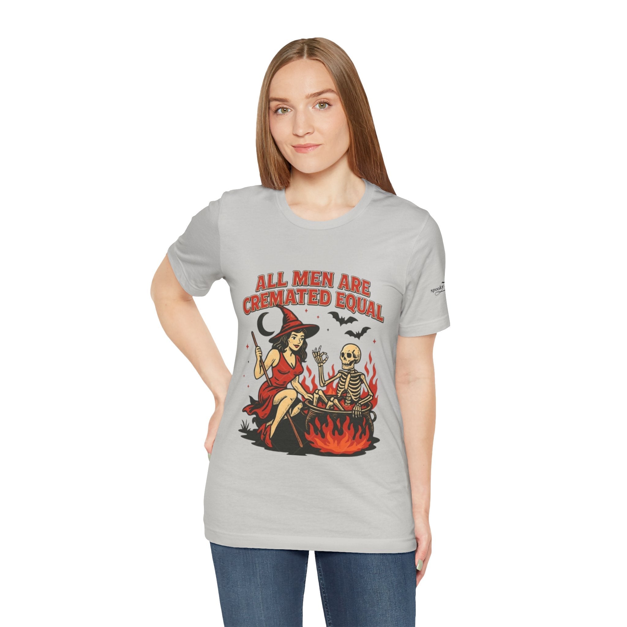 Witchy Humor Tee - Halloween Fun, Unisex T-Shirt, Casual Style, Gift for Spooky Season, Graphic Tee - Metamorphosis Creations