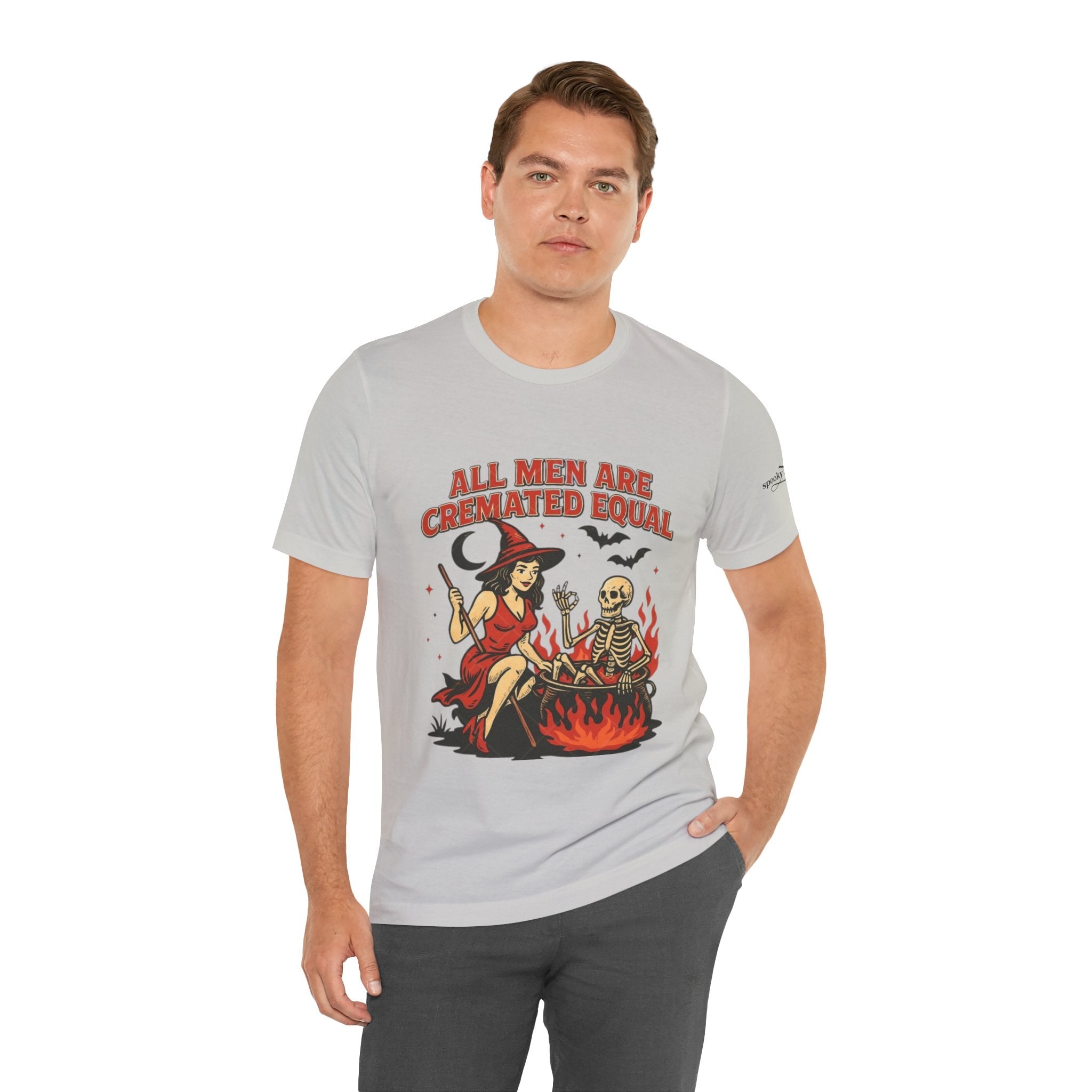 Witchy Humor Tee - Halloween Fun, Unisex T-Shirt, Casual Style, Gift for Spooky Season, Graphic Tee - Metamorphosis Creations