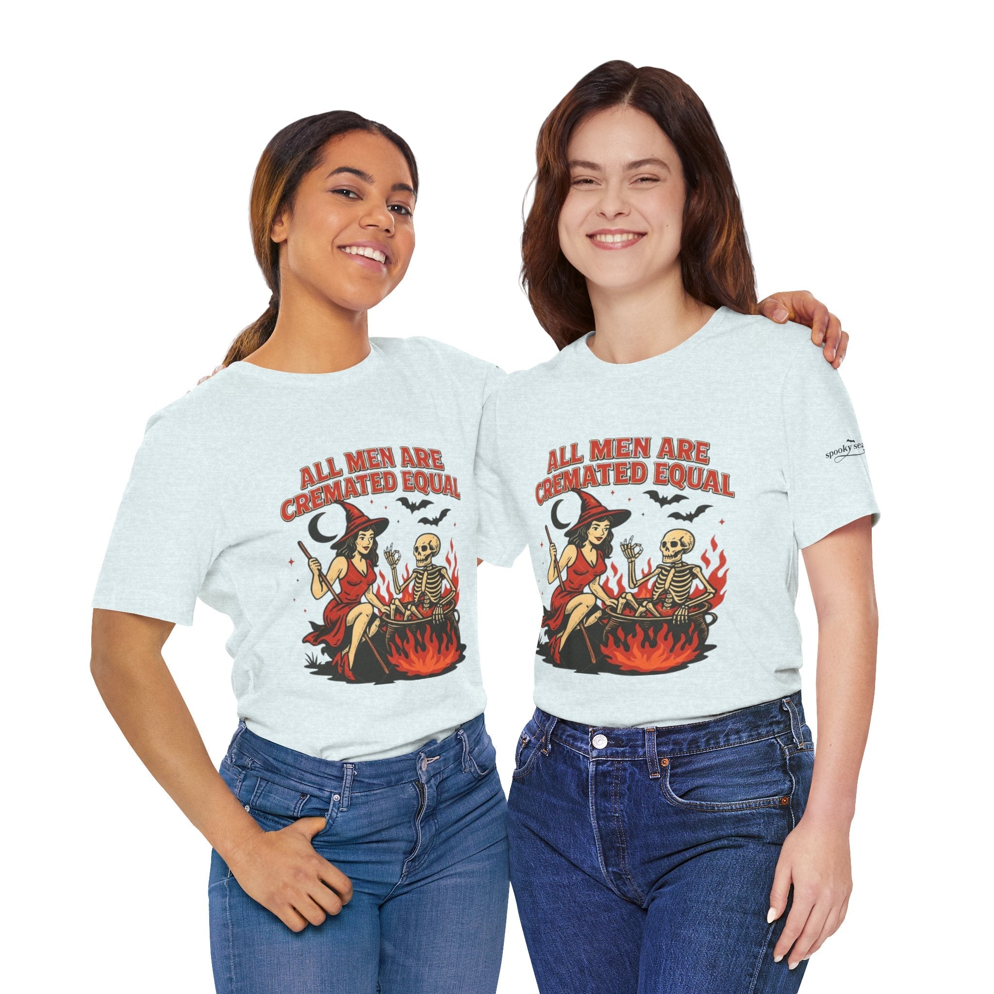 Witchy Humor Tee - Halloween Fun, Unisex T-Shirt, Casual Style, Gift for Spooky Season, Graphic Tee - Metamorphosis Creations