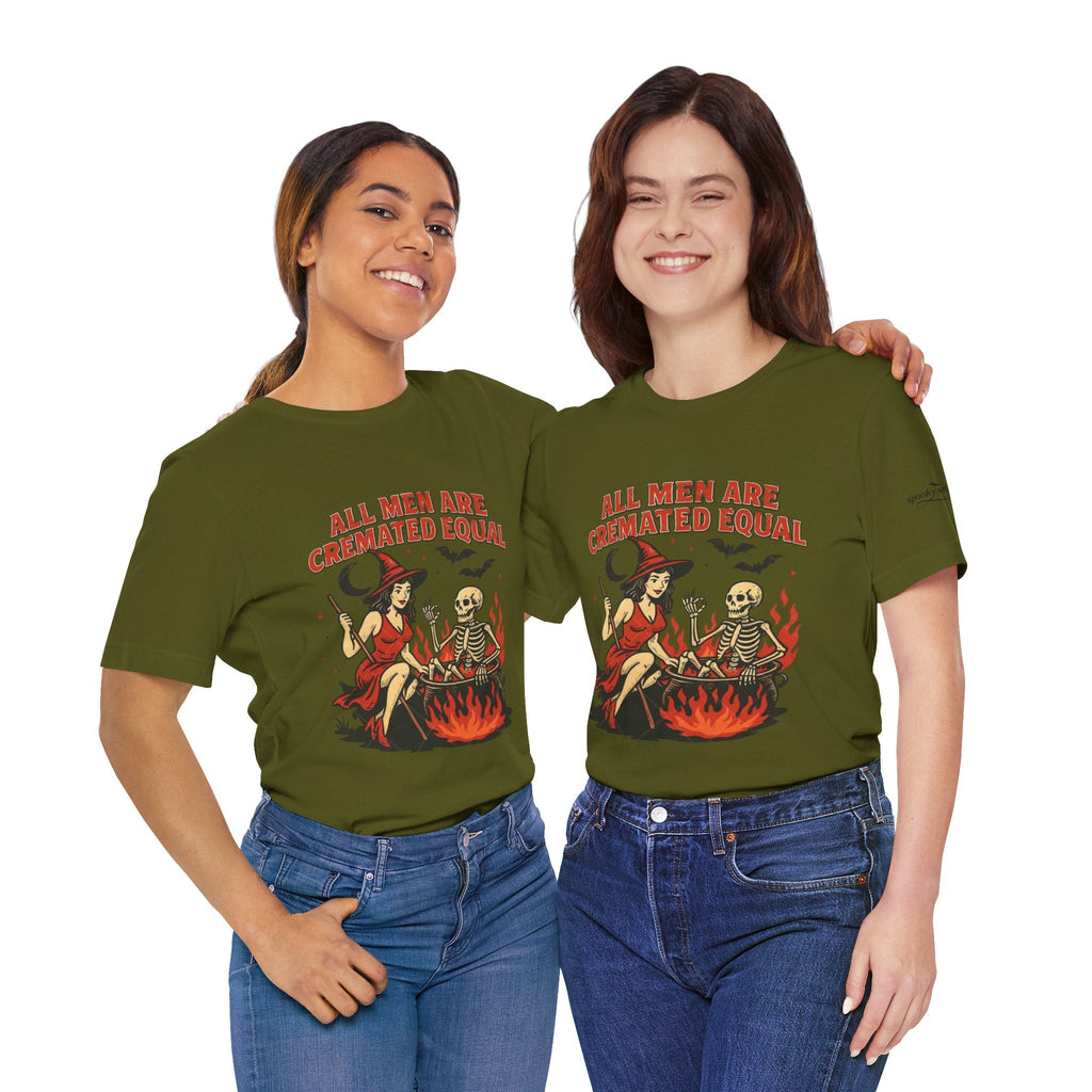 Witchy Humor Tee - Halloween Fun, Unisex T-Shirt, Casual Style, Gift for Spooky Season, Graphic Tee - Metamorphosis Creations