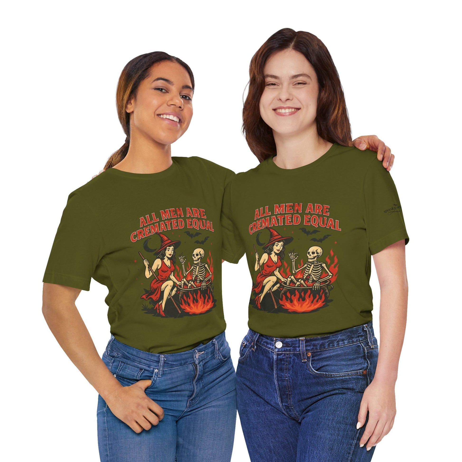 Witchy Humor Tee - Halloween Fun, Unisex T-Shirt, Casual Style, Gift for Spooky Season, Graphic Tee - Metamorphosis Creations