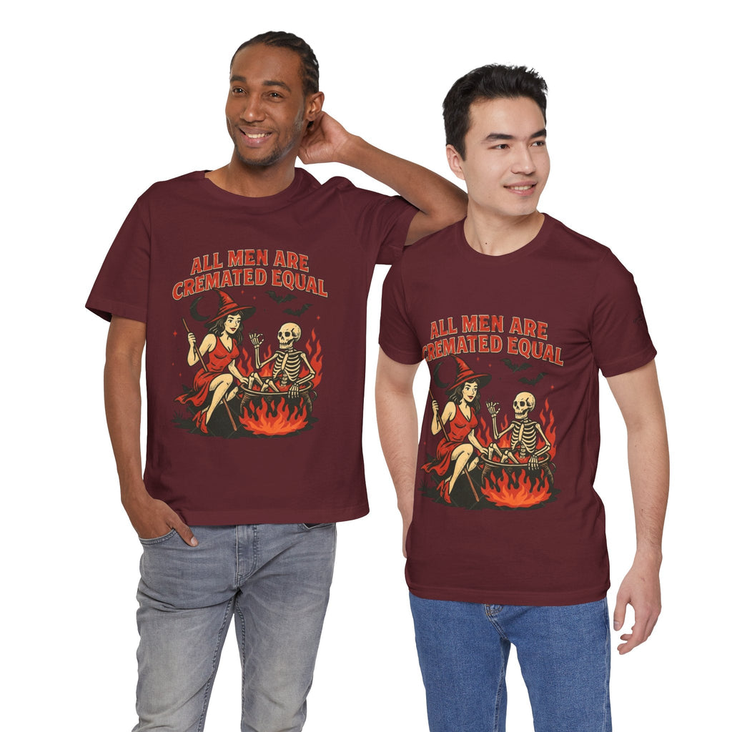 Witchy Humor Tee - Halloween Fun, Unisex T-Shirt, Casual Style, Gift for Spooky Season, Graphic Tee - Metamorphosis Creations