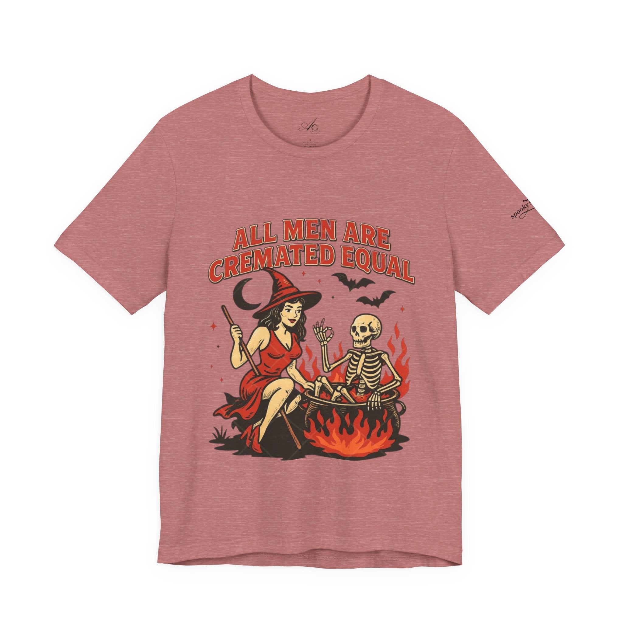 Witchy Humor Tee - Halloween Fun, Unisex T-Shirt, Casual Style, Gift for Spooky Season, Graphic Tee - Metamorphosis Creations
