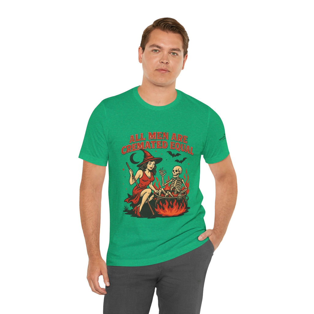 Witchy Humor Tee - Halloween Fun, Unisex T-Shirt, Casual Style, Gift for Spooky Season, Graphic Tee - Metamorphosis Creations