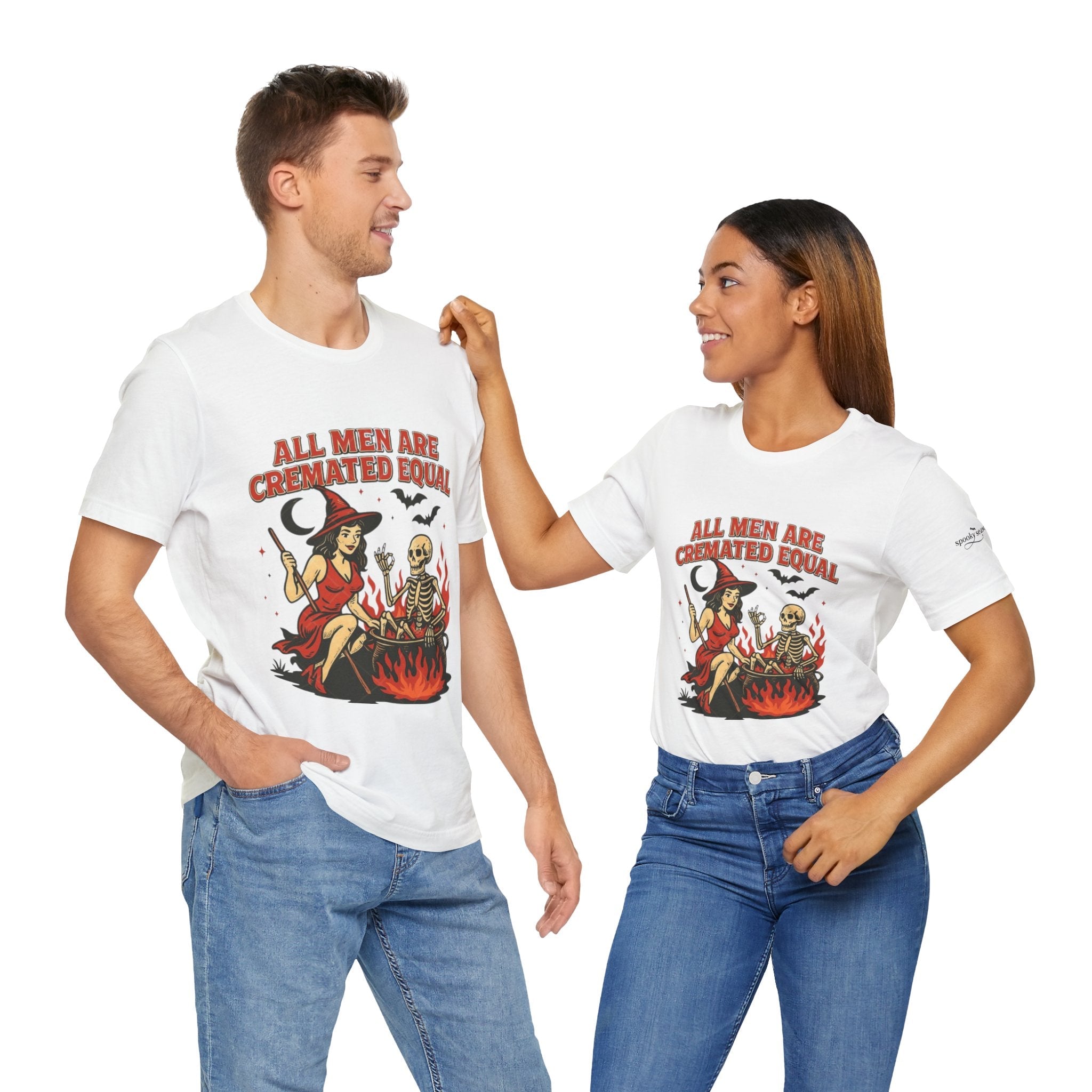 Witchy Humor Tee - Halloween Fun, Unisex T-Shirt, Casual Style, Gift for Spooky Season, Graphic Tee - Metamorphosis Creations