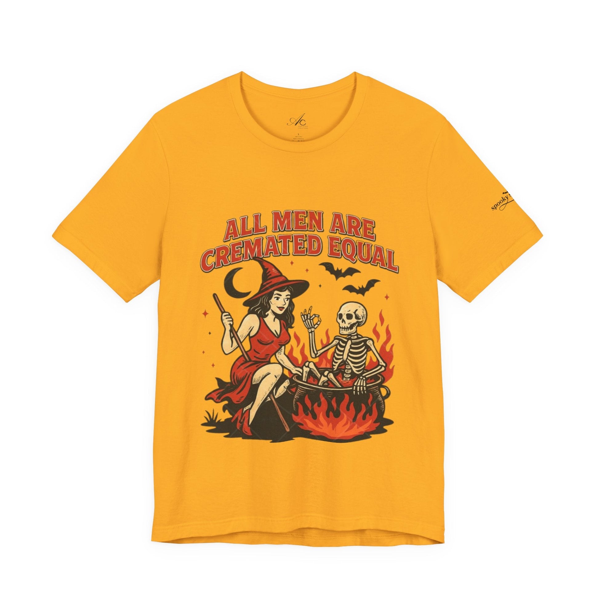 Witchy Humor Tee - Halloween Fun, Unisex T-Shirt, Casual Style, Gift for Spooky Season, Graphic Tee - Metamorphosis Creations