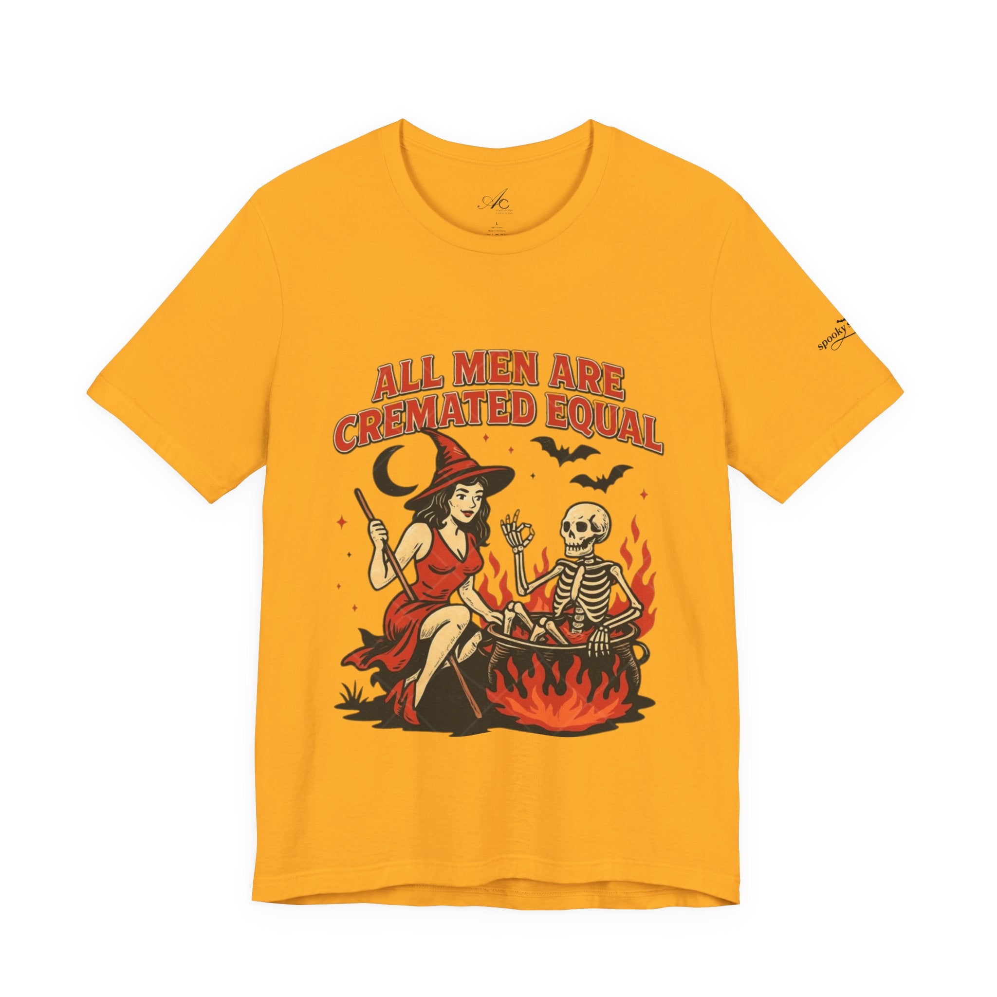 Witchy Humor Tee - Halloween Fun, Unisex T-Shirt, Casual Style, Gift for Spooky Season, Graphic Tee - Metamorphosis Creations