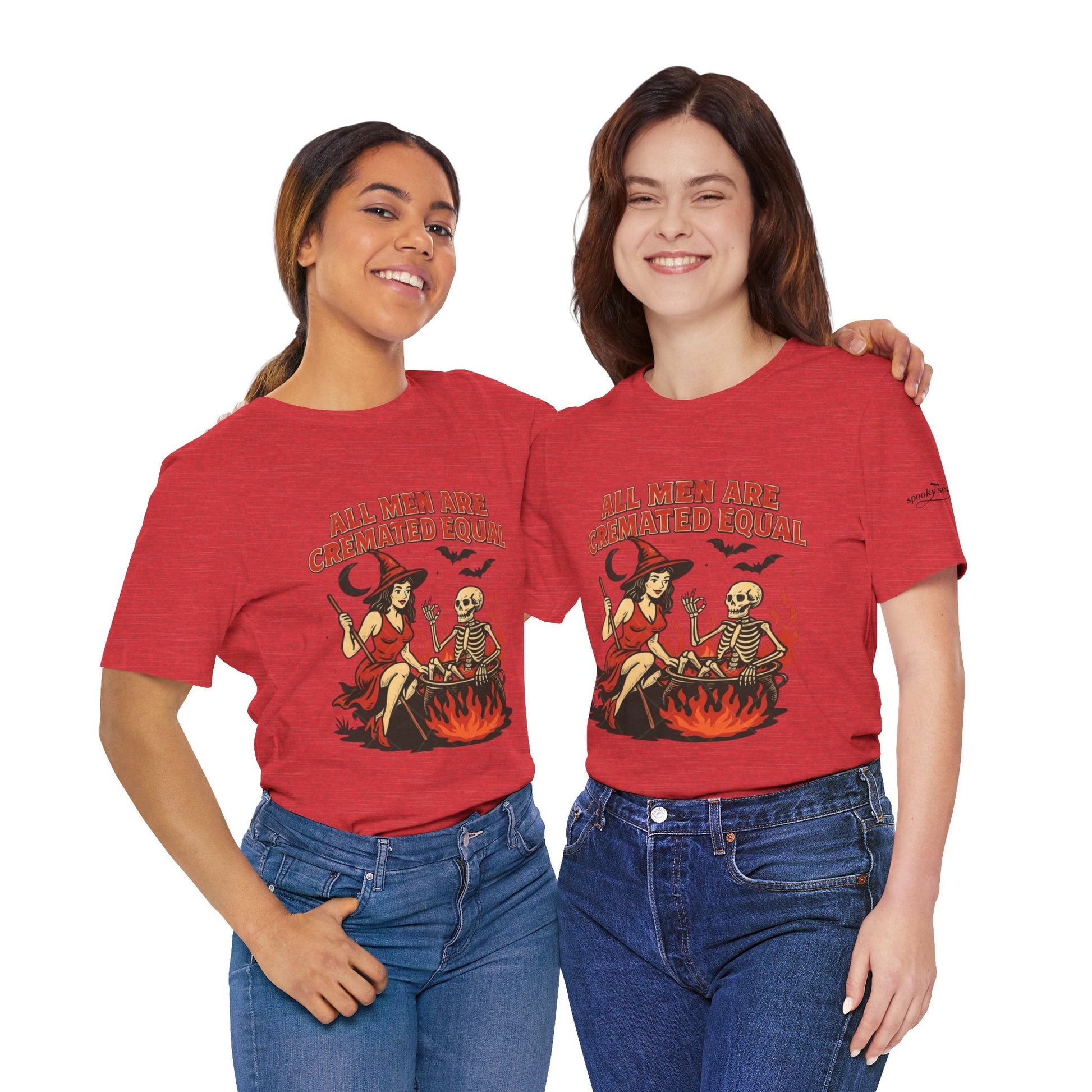 Witchy Humor Tee - Halloween Fun, Unisex T-Shirt, Casual Style, Gift for Spooky Season, Graphic Tee - Metamorphosis Creations