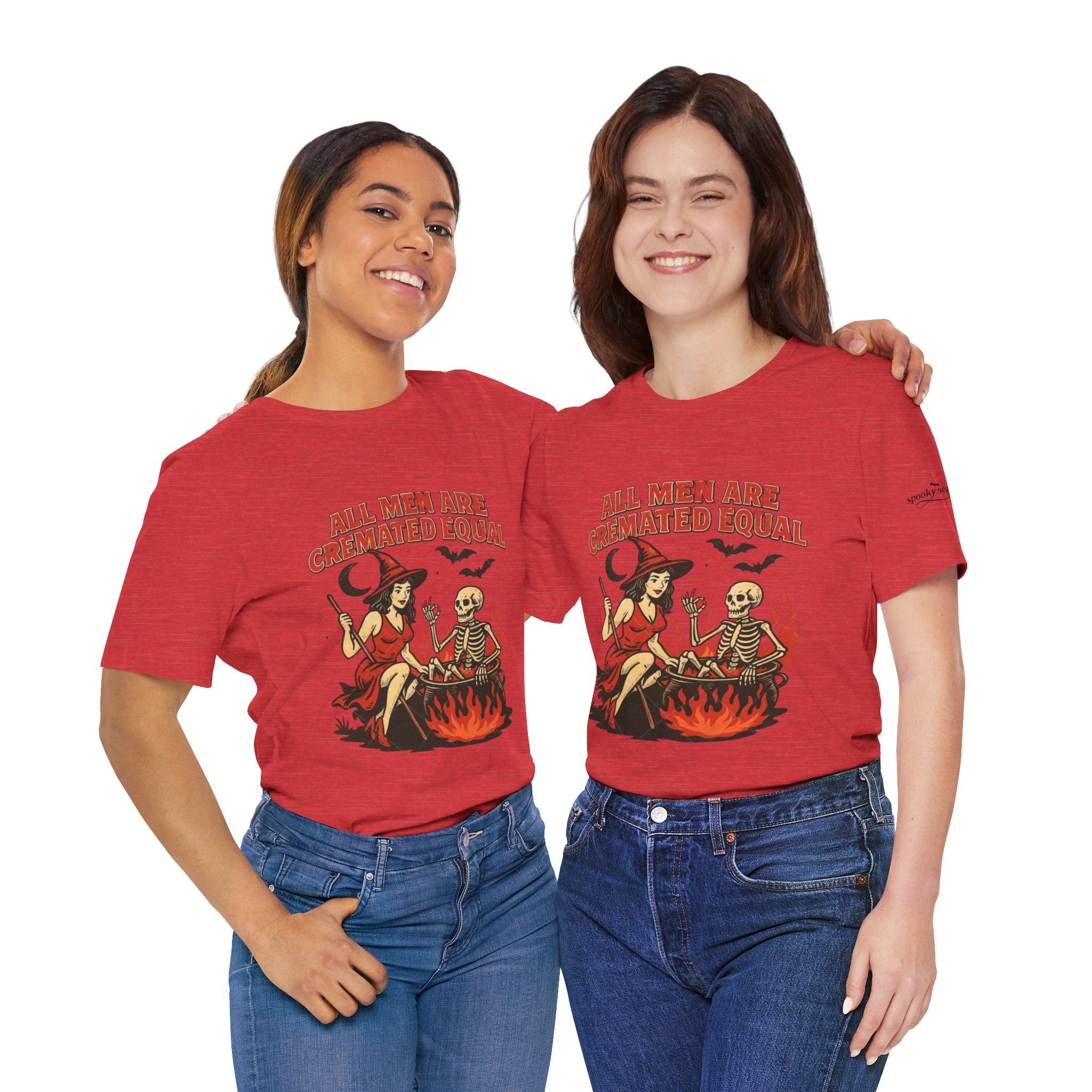 Witchy Humor Tee - Halloween Fun, Unisex T-Shirt, Casual Style, Gift for Spooky Season, Graphic Tee - Metamorphosis Creations