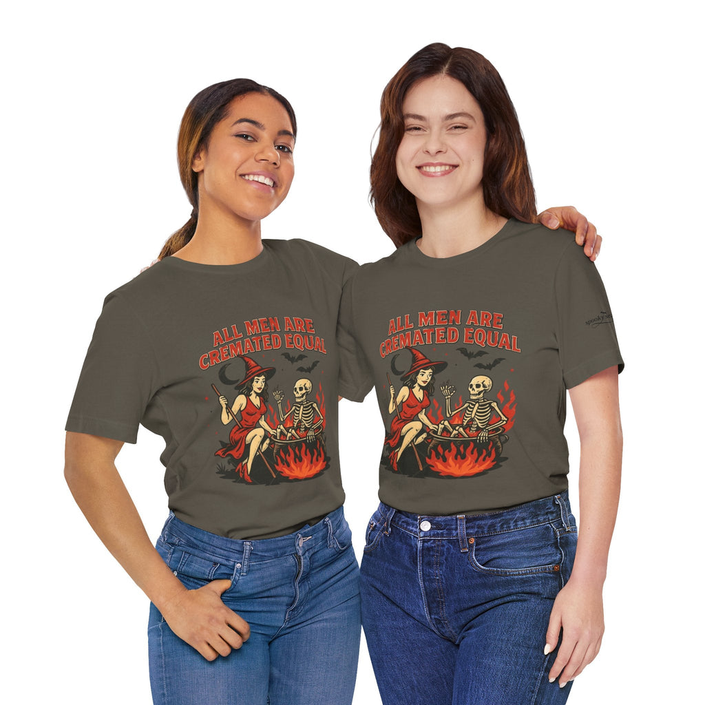 Witchy Humor Tee - Halloween Fun, Unisex T-Shirt, Casual Style, Gift for Spooky Season, Graphic Tee - Metamorphosis Creations