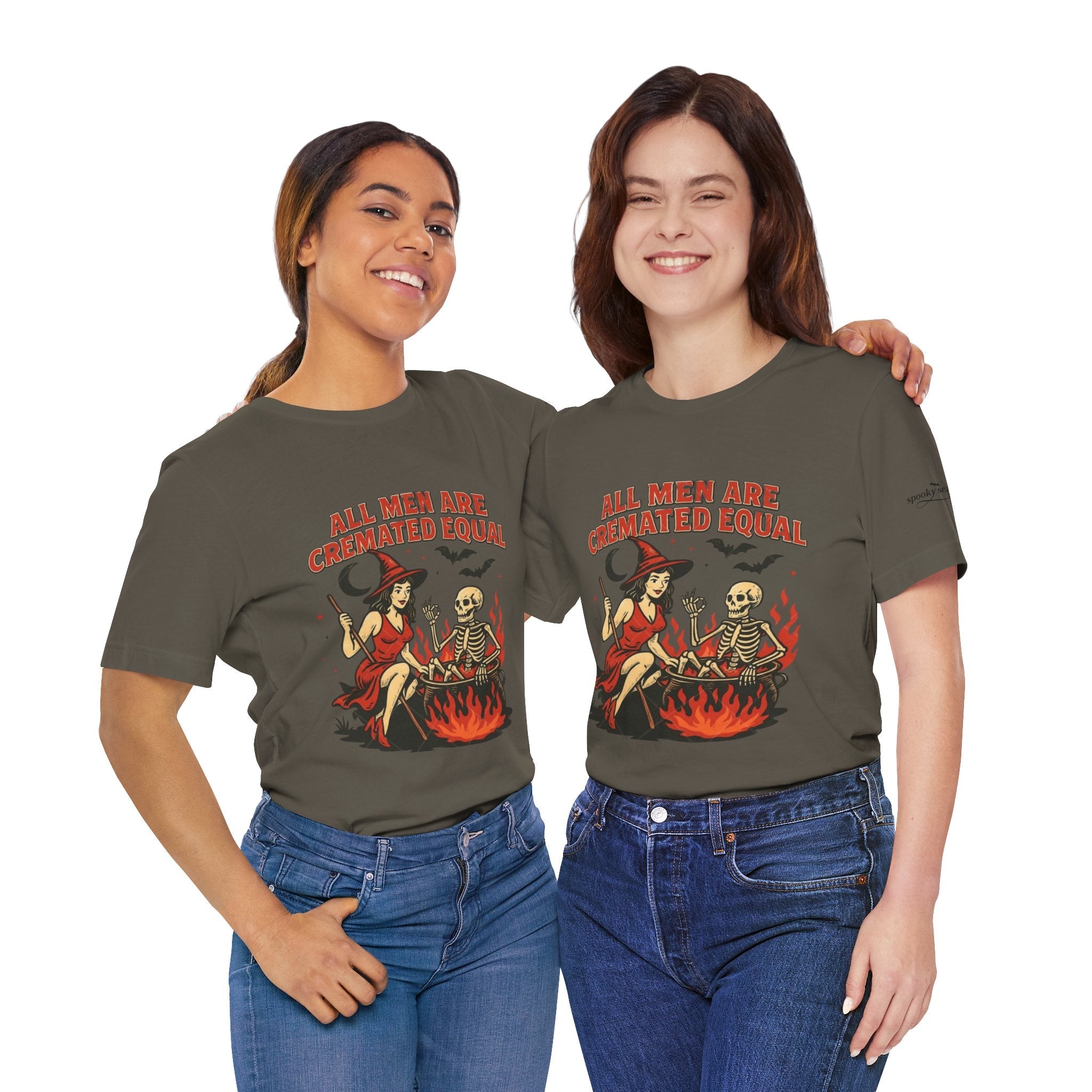 Witchy Humor Tee - Halloween Fun, Unisex T-Shirt, Casual Style, Gift for Spooky Season, Graphic Tee - Metamorphosis Creations