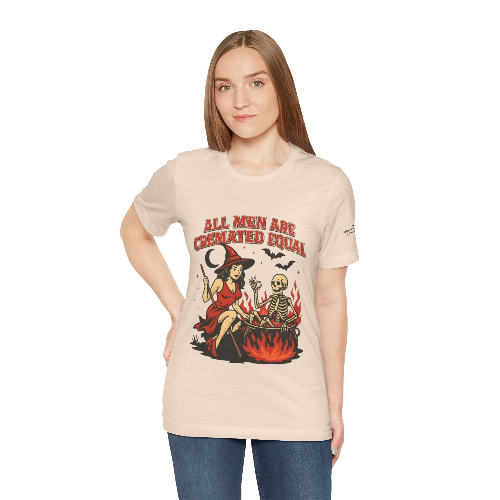 Witchy Humor Tee - Halloween Fun, Unisex T-Shirt, Casual Style, Gift for Spooky Season, Graphic Tee - Metamorphosis Creations
