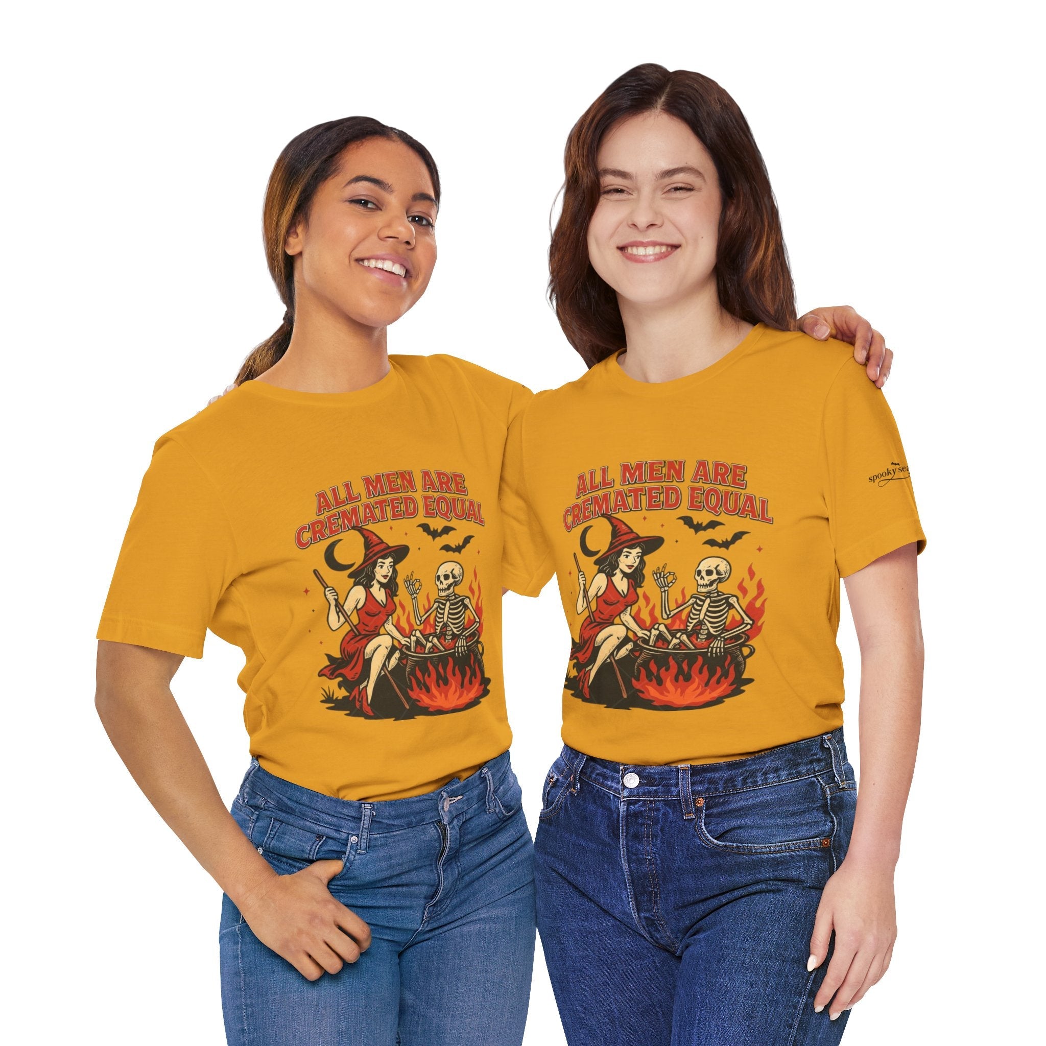 Witchy Humor Tee - Halloween Fun, Unisex T-Shirt, Casual Style, Gift for Spooky Season, Graphic Tee - Metamorphosis Creations
