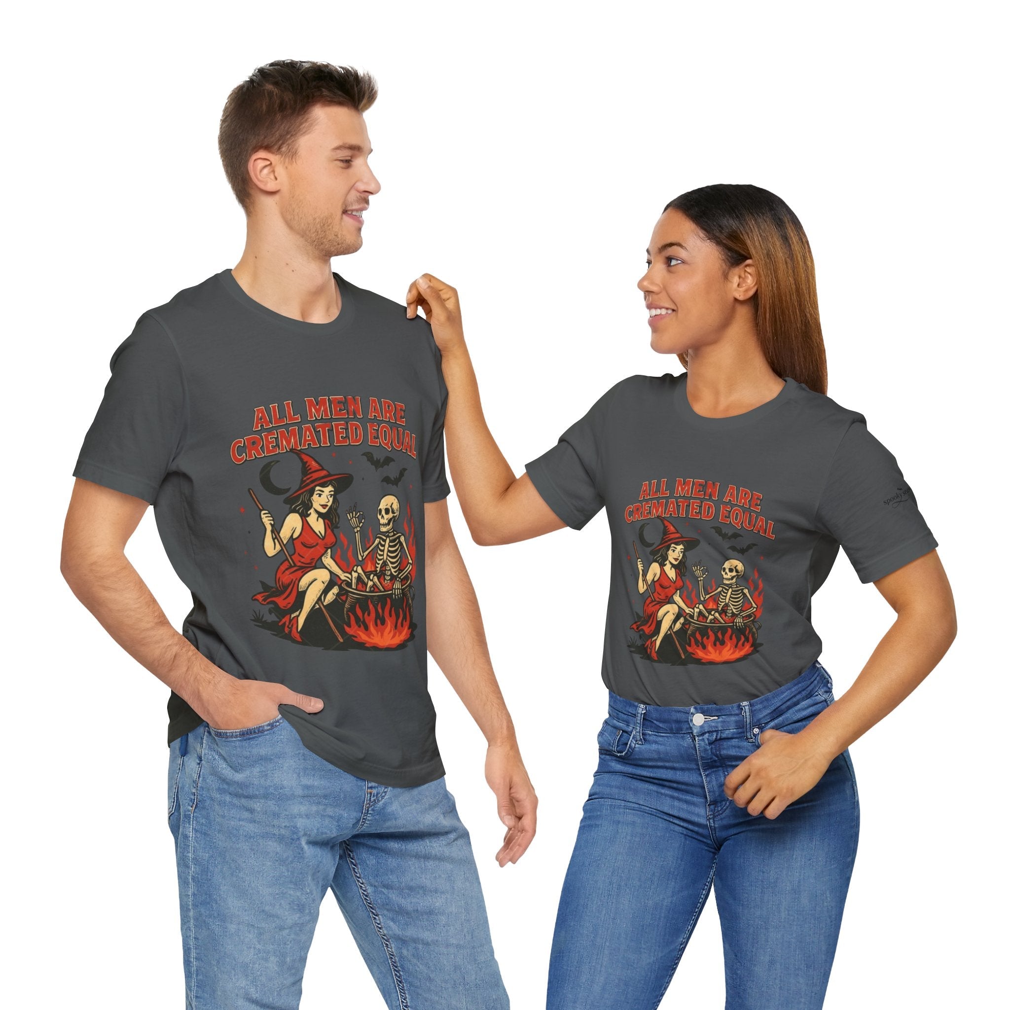 Witchy Humor Tee - Halloween Fun, Unisex T-Shirt, Casual Style, Gift for Spooky Season, Graphic Tee - Metamorphosis Creations