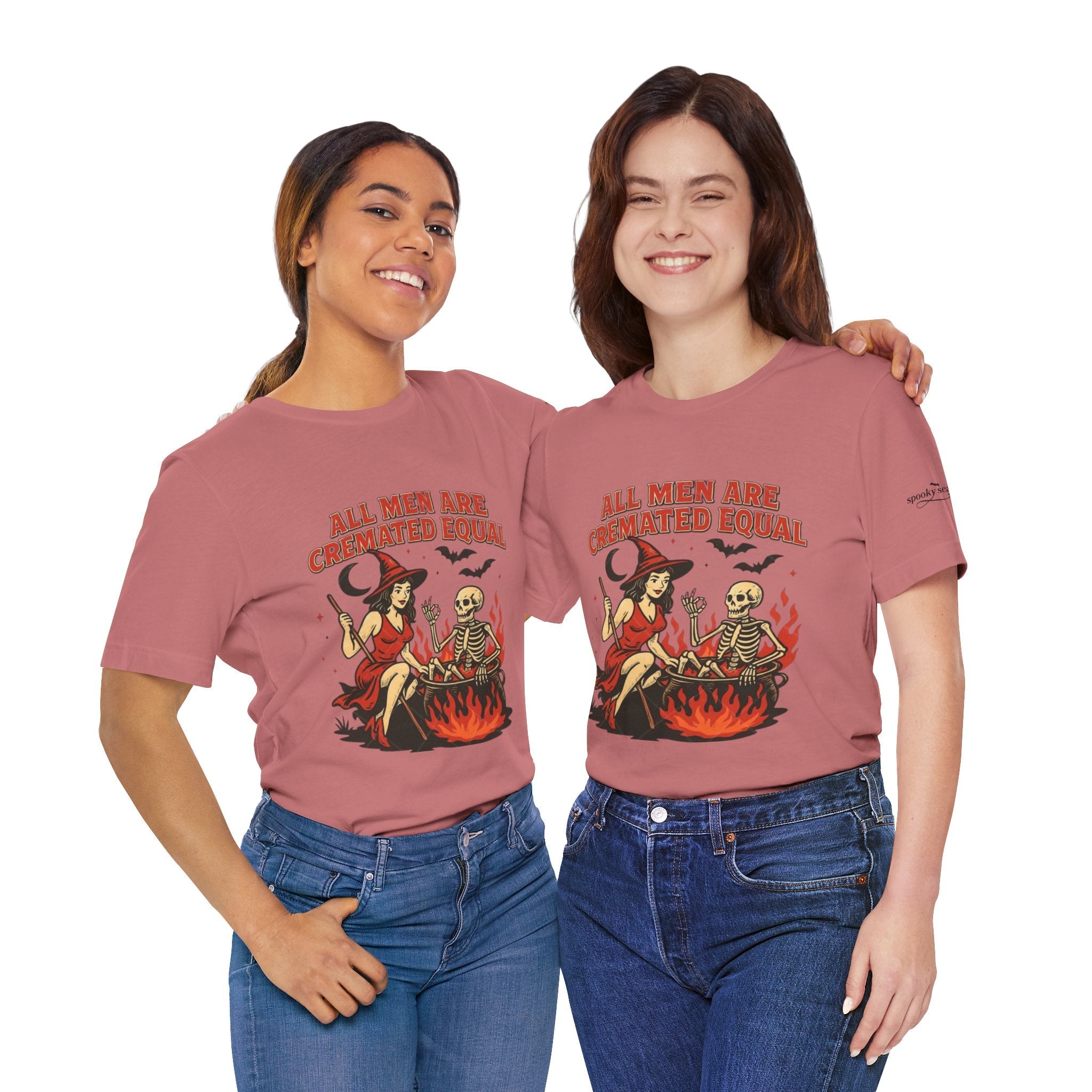 Witchy Humor Tee - Halloween Fun, Unisex T-Shirt, Casual Style, Gift for Spooky Season, Graphic Tee - Metamorphosis Creations