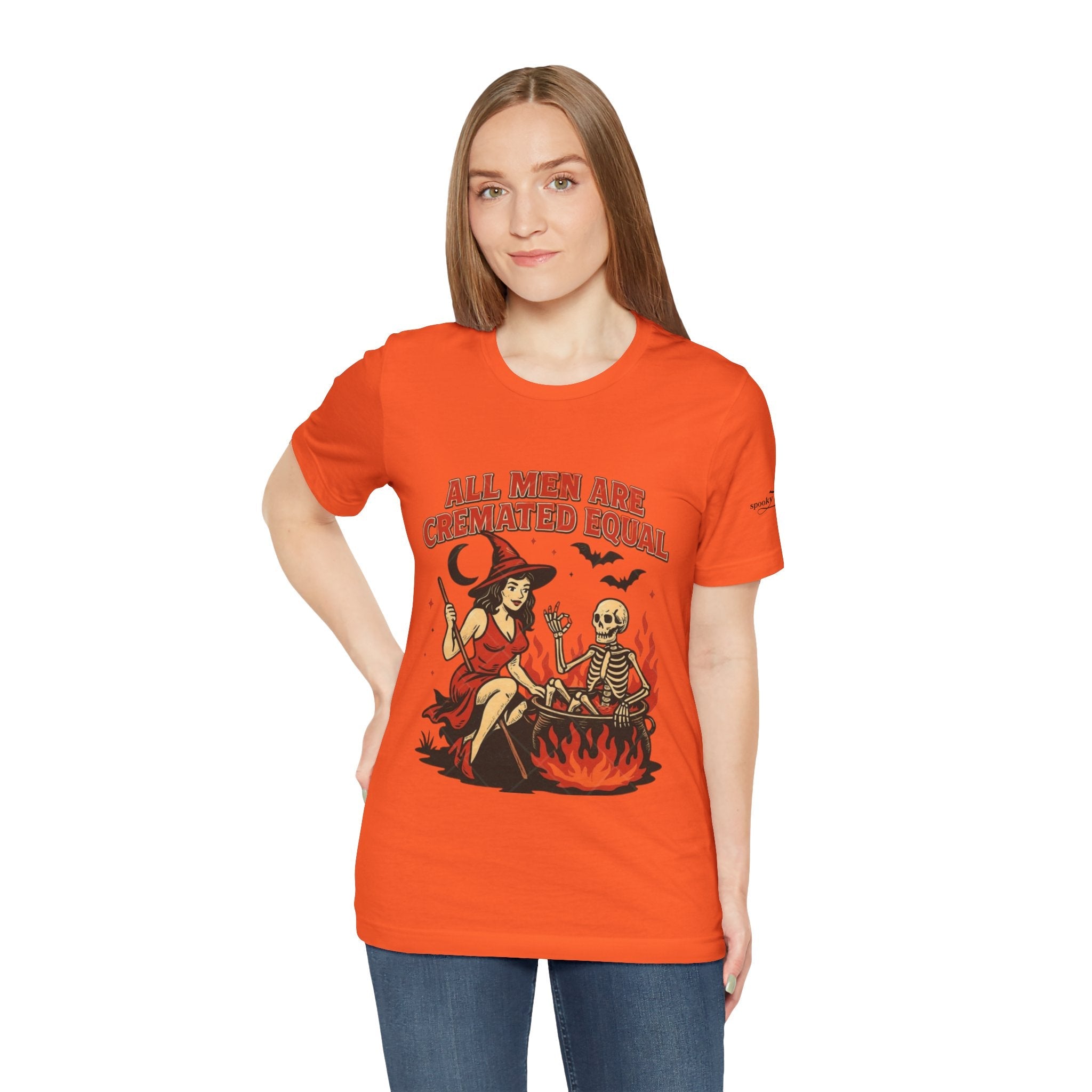 Witchy Humor Tee - Halloween Fun, Unisex T-Shirt, Casual Style, Gift for Spooky Season, Graphic Tee - Metamorphosis Creations