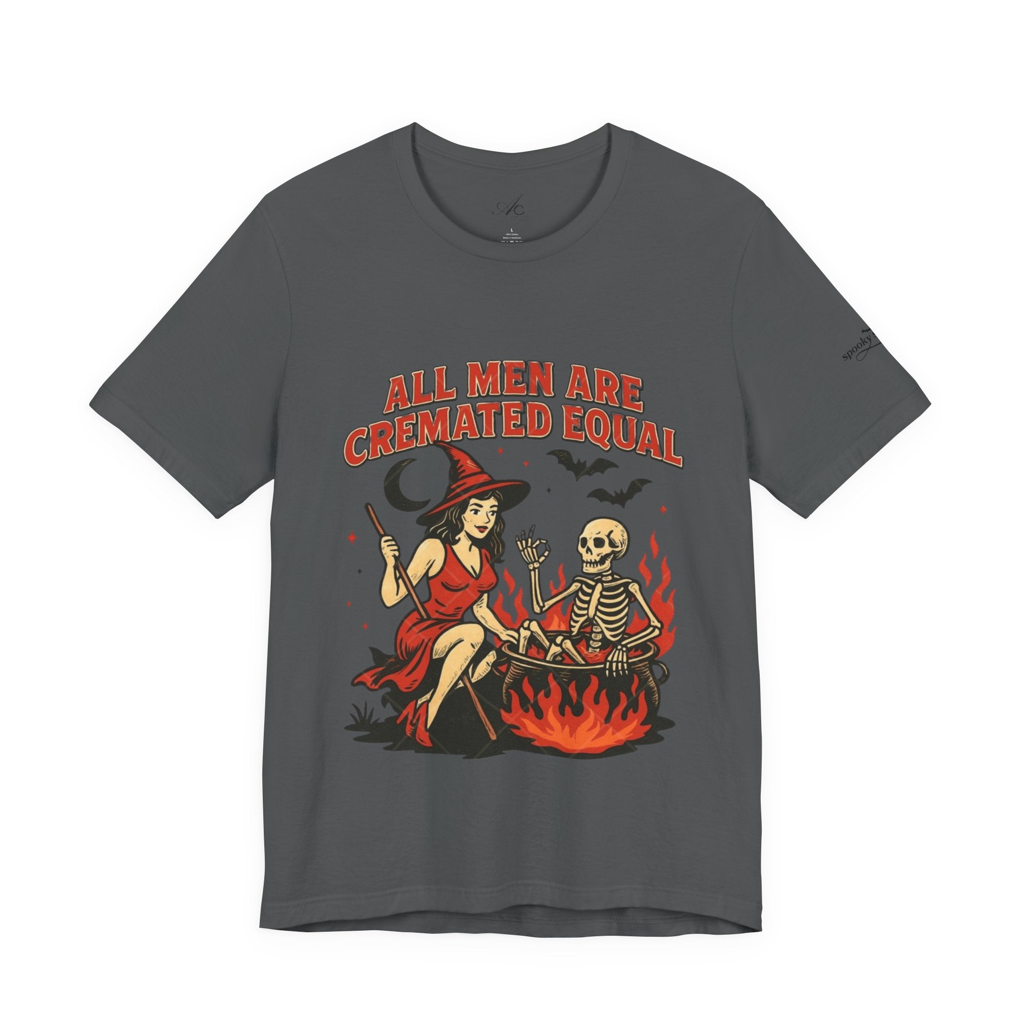 Witchy Humor Tee - Halloween Fun, Unisex T-Shirt, Casual Style, Gift for Spooky Season, Graphic Tee - Metamorphosis Creations
