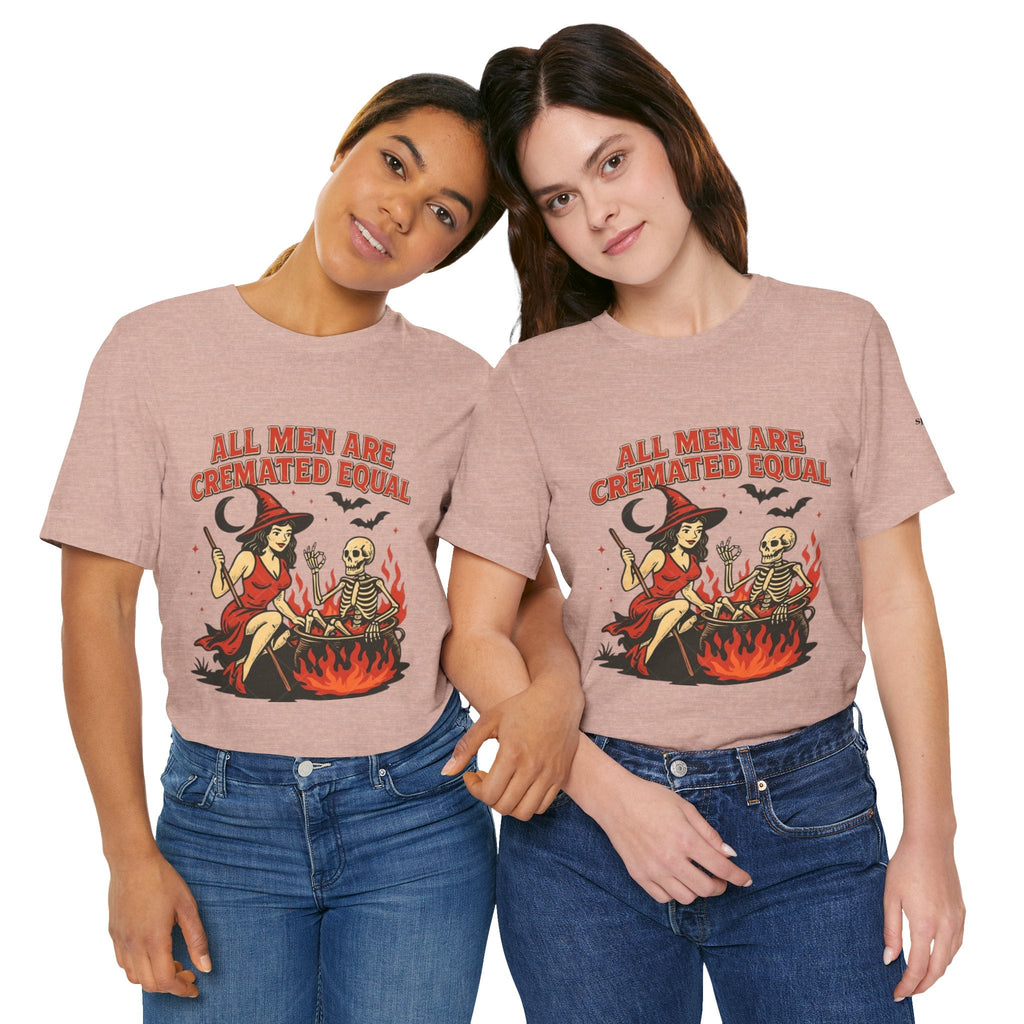 Witchy Humor Tee - Halloween Fun, Unisex T-Shirt, Casual Style, Gift for Spooky Season, Graphic Tee - Metamorphosis Creations