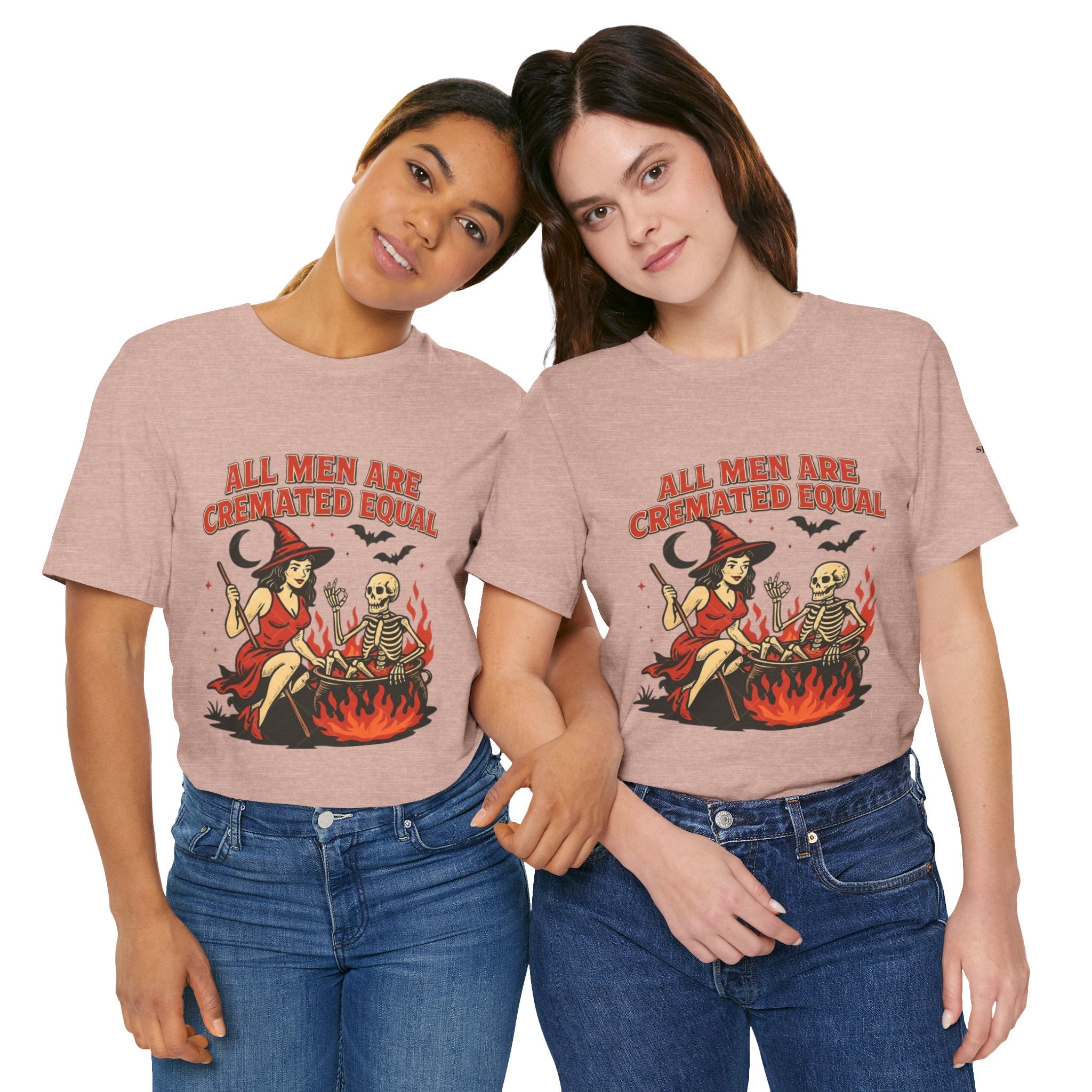 Witchy Humor Tee - Halloween Fun, Unisex T-Shirt, Casual Style, Gift for Spooky Season, Graphic Tee - Metamorphosis Creations