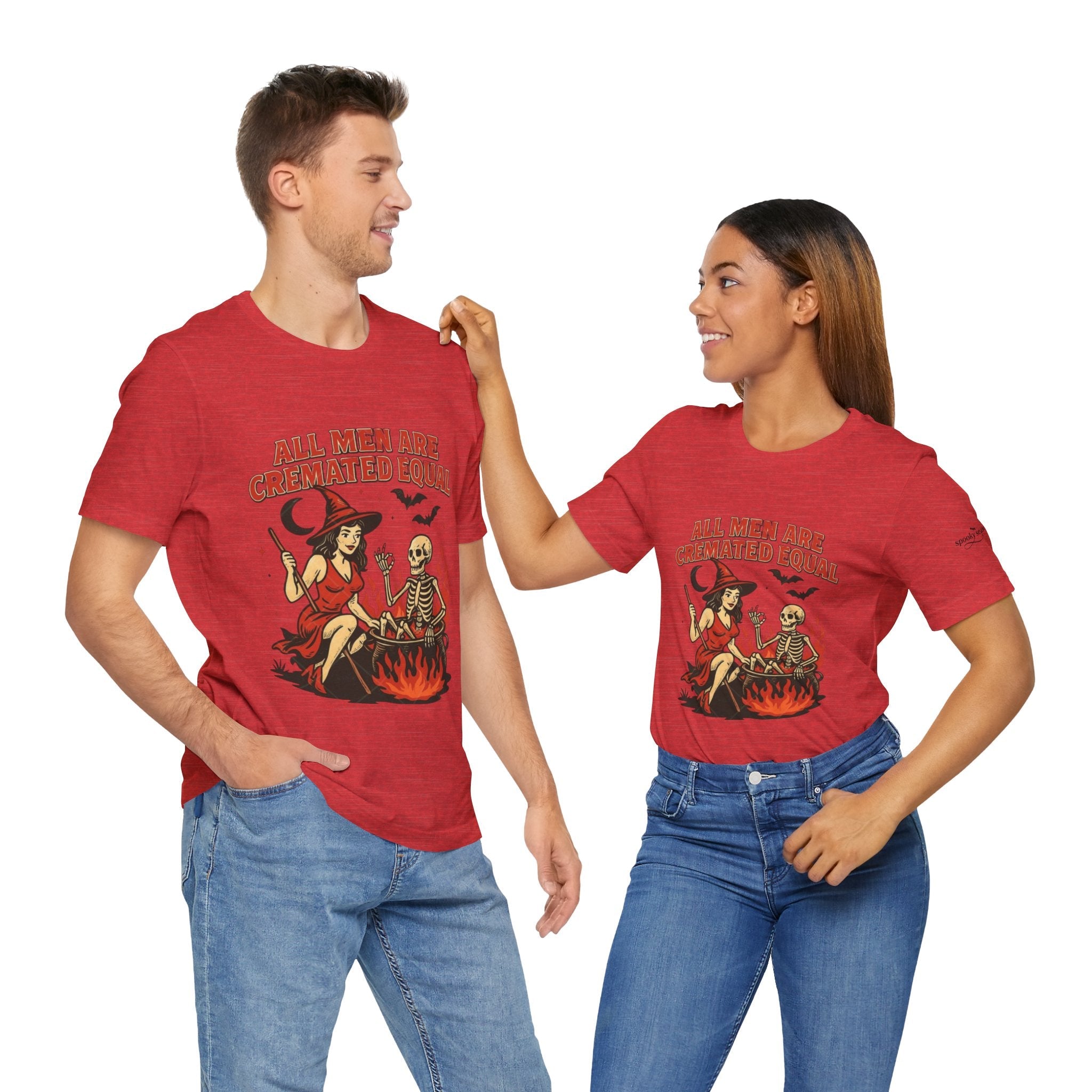 Witchy Humor Tee - Halloween Fun, Unisex T-Shirt, Casual Style, Gift for Spooky Season, Graphic Tee - Metamorphosis Creations